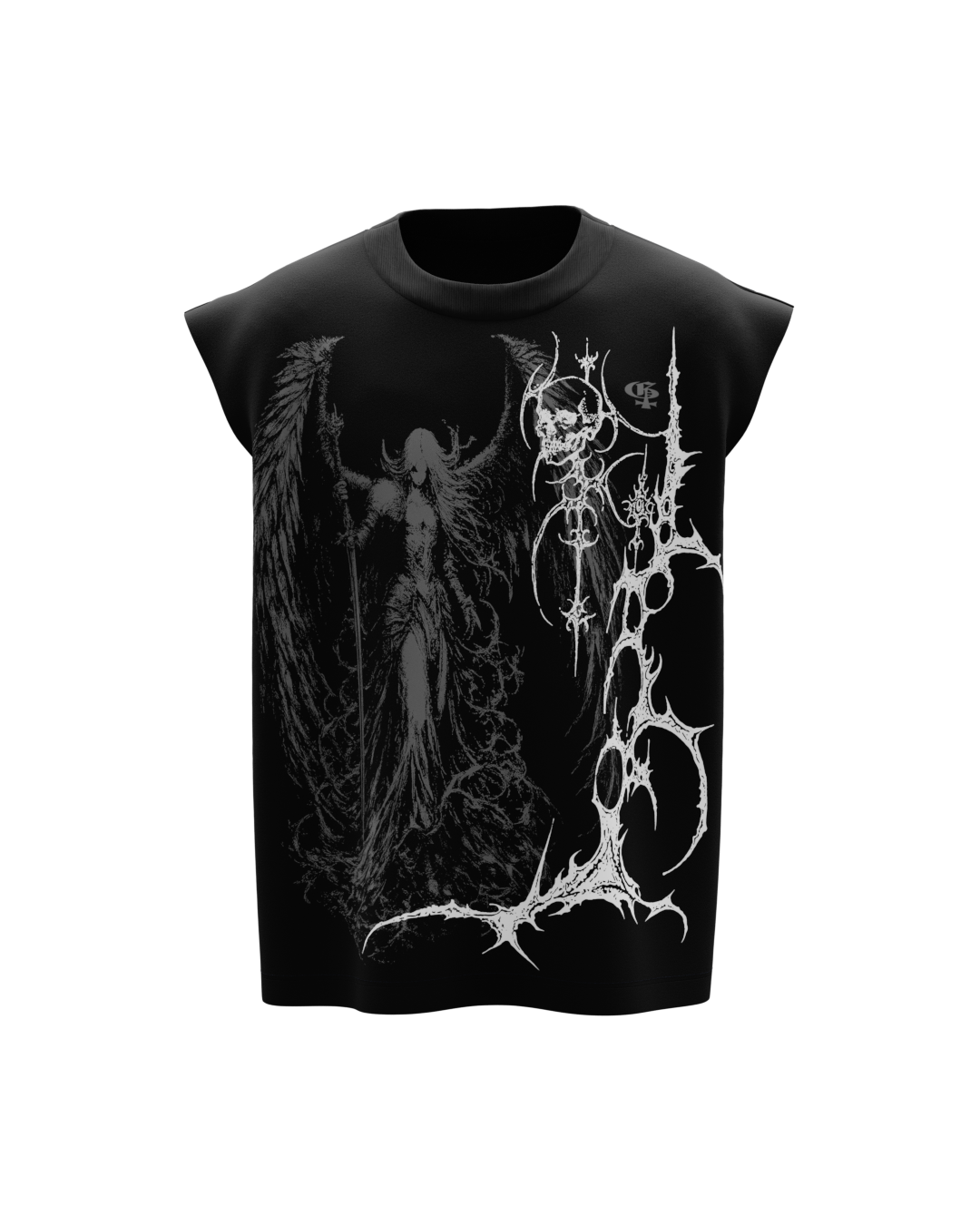 celest-black-boxy-unisex-vest-genrage-1