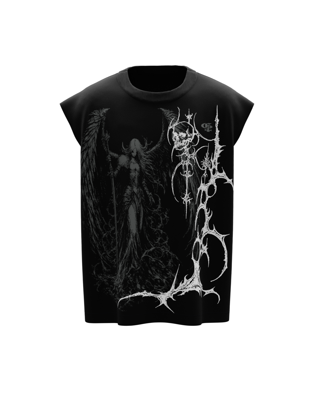 celest-black-boxy-unisex-vest-genrage-1
