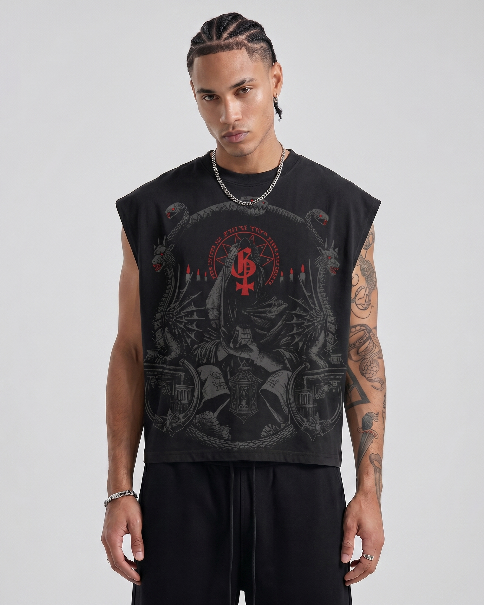 chakra-black-boxy-unisex-vest-genrage-2