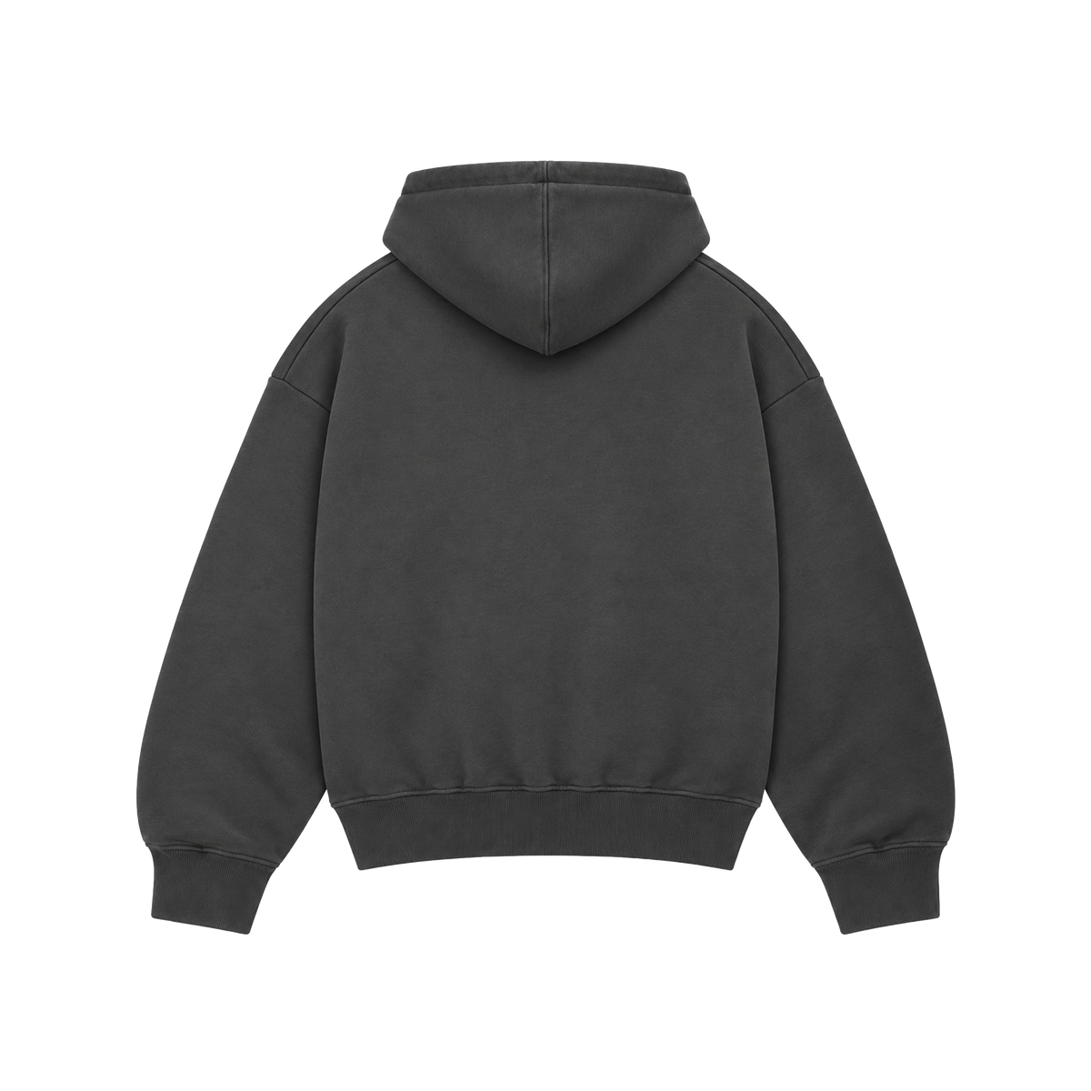 Heresy Dark Grey Zipper Hoodie