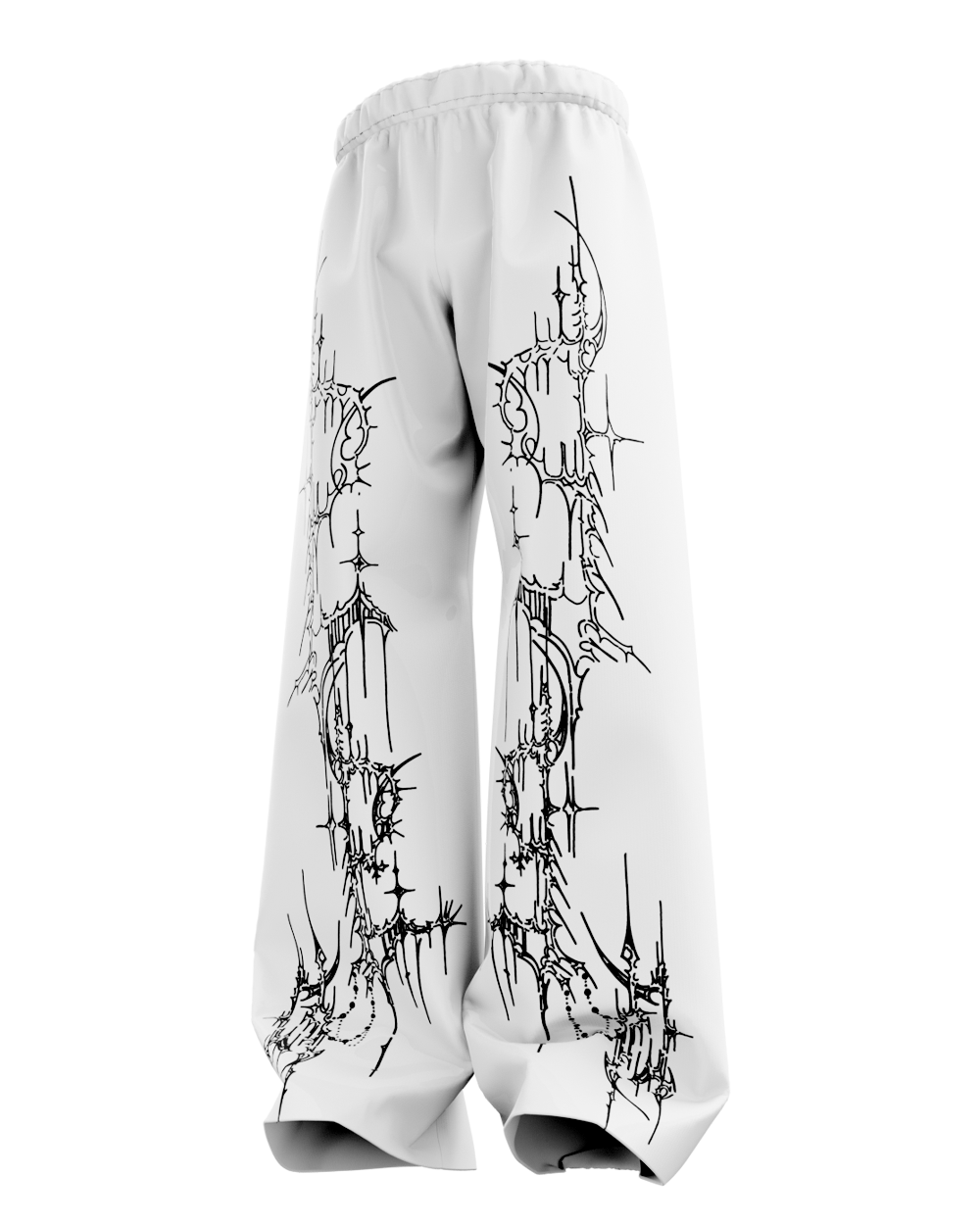 Crystal Sigilborn Unisex Straight Fit Baggy Pants