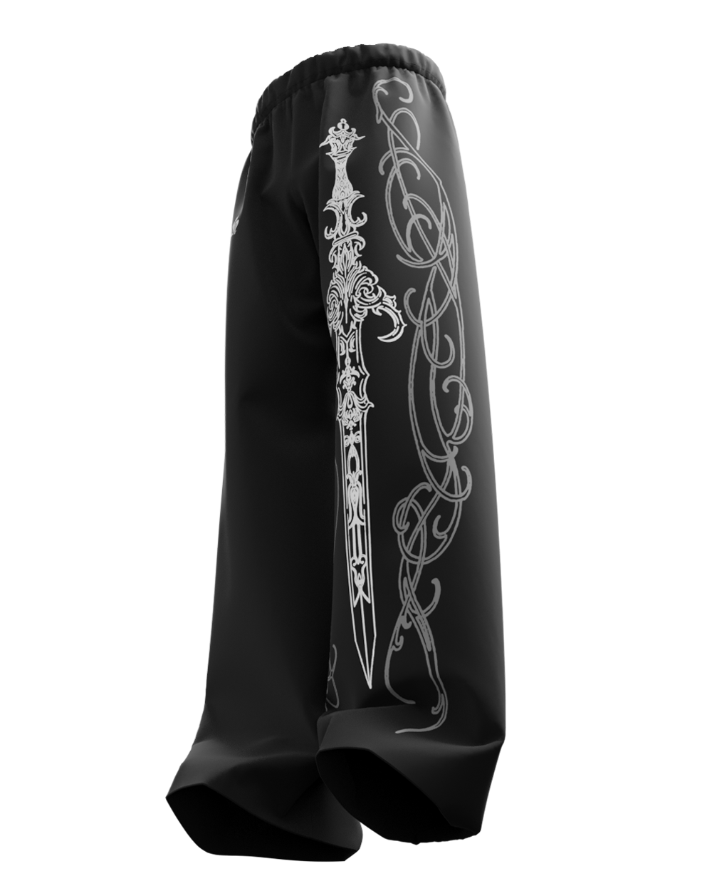 Sword Unisex Straight Fit Baggy Pants
