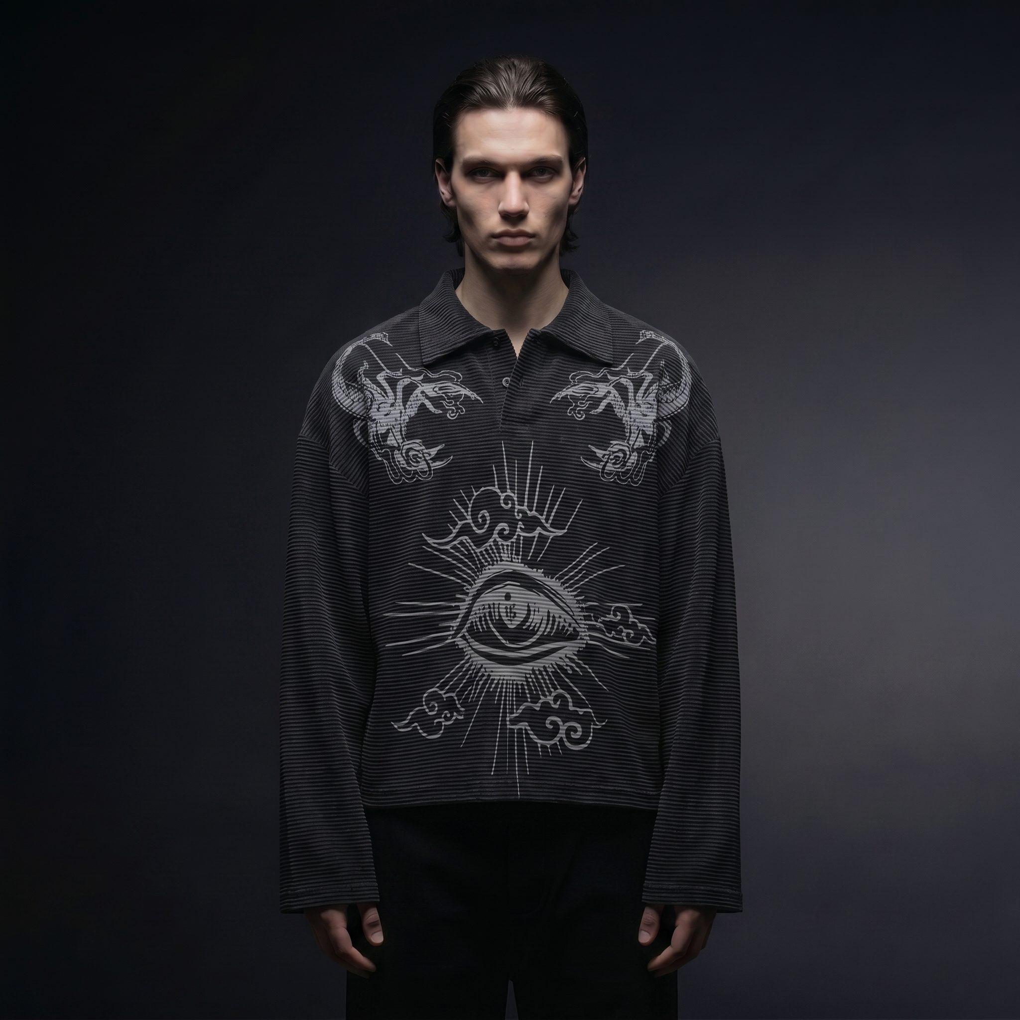 Dusk Corduroy Full Sleeves T-shirt
