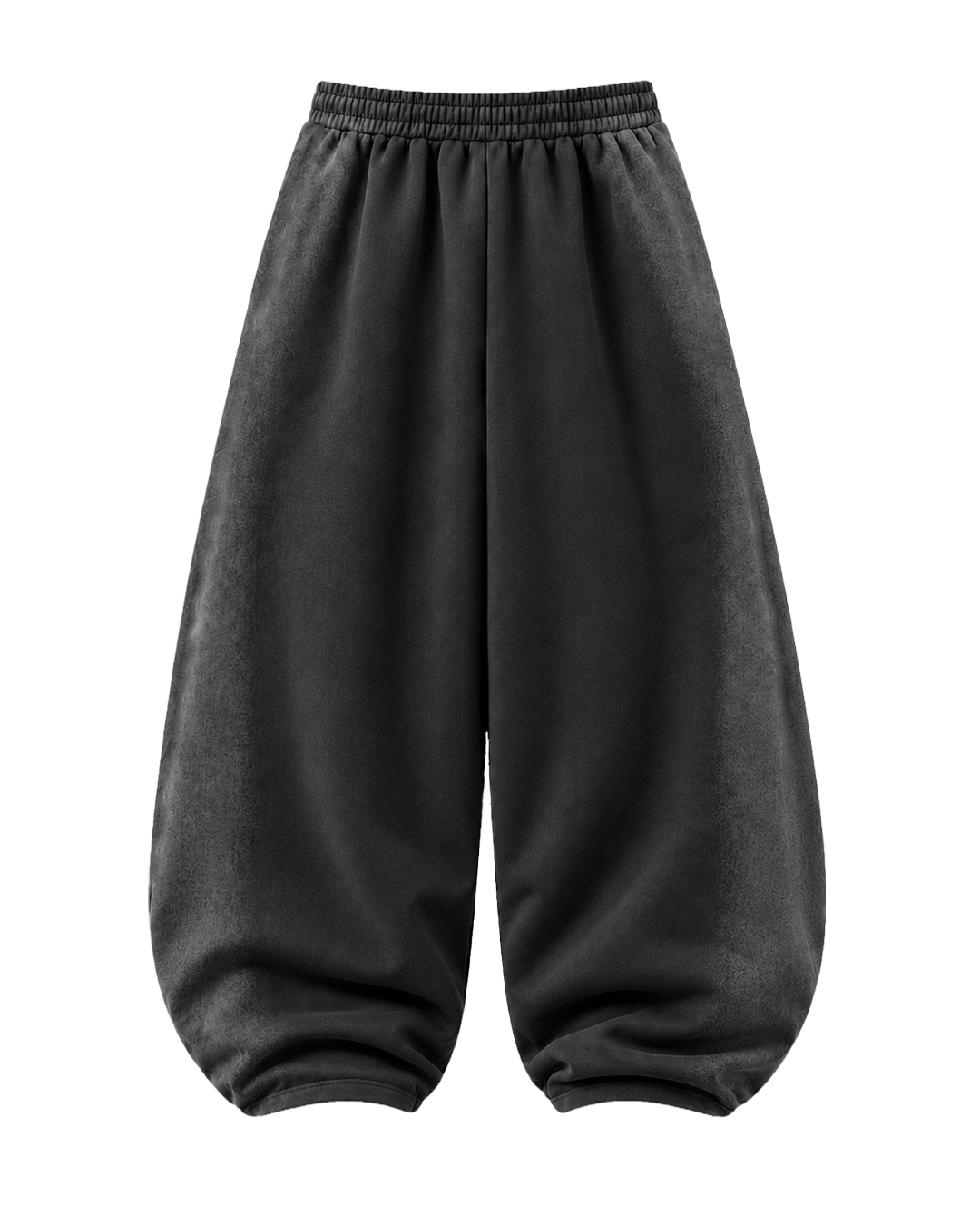 Fade Black Balloon Pants