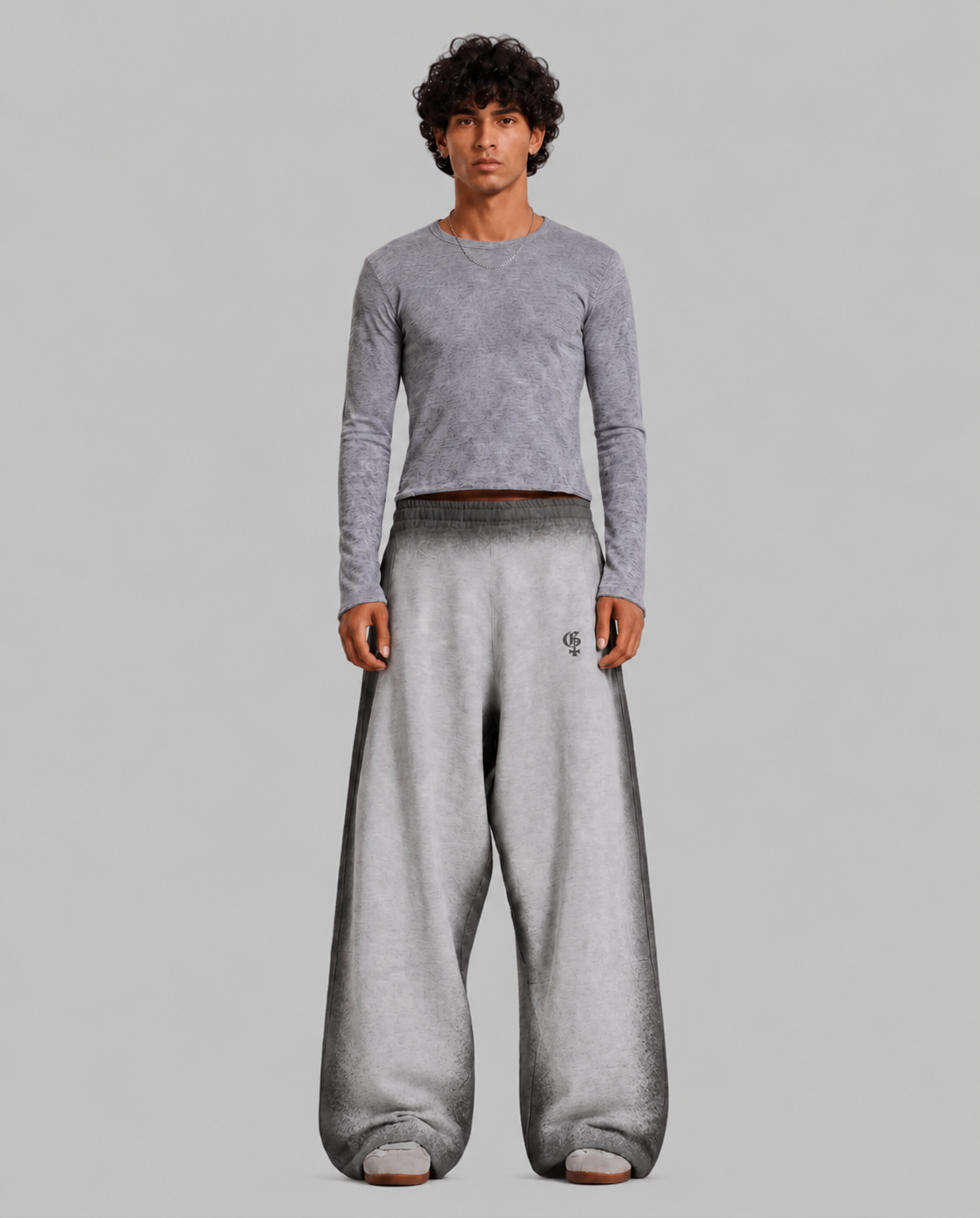 Fade Grey Balloon Pants
