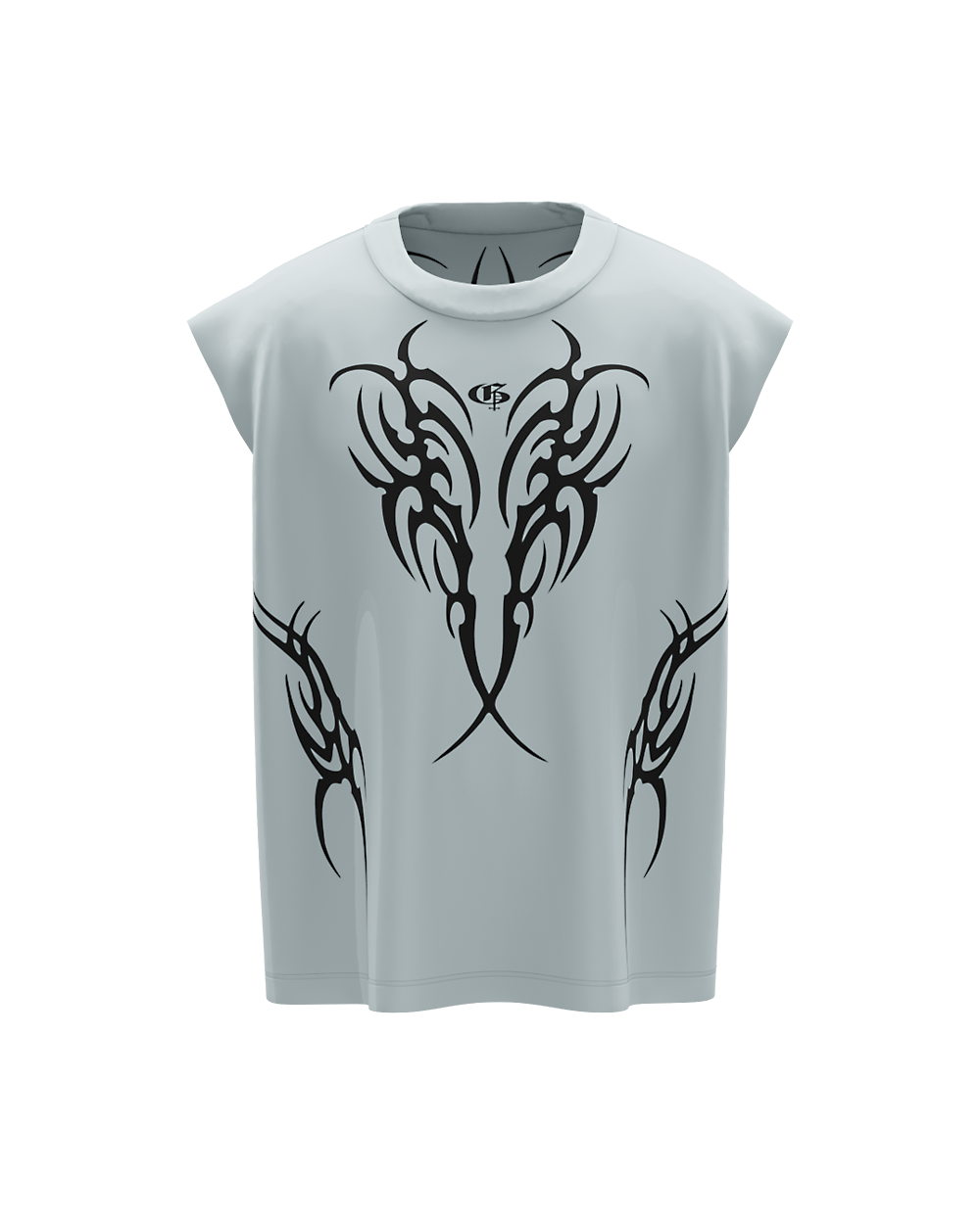 Sky Tusk Tribal Boxy Unisex Vest