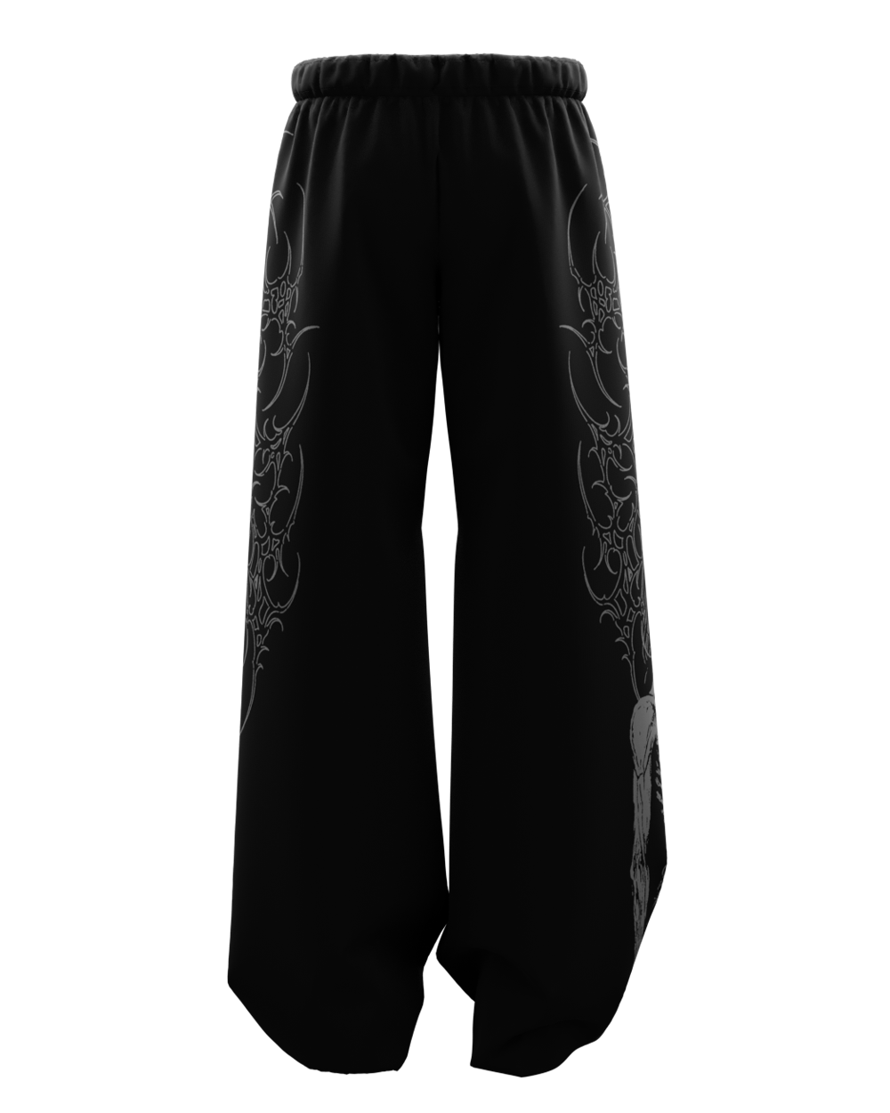 grimora-unisex-straight-fit-baggy-pants-genrage-2