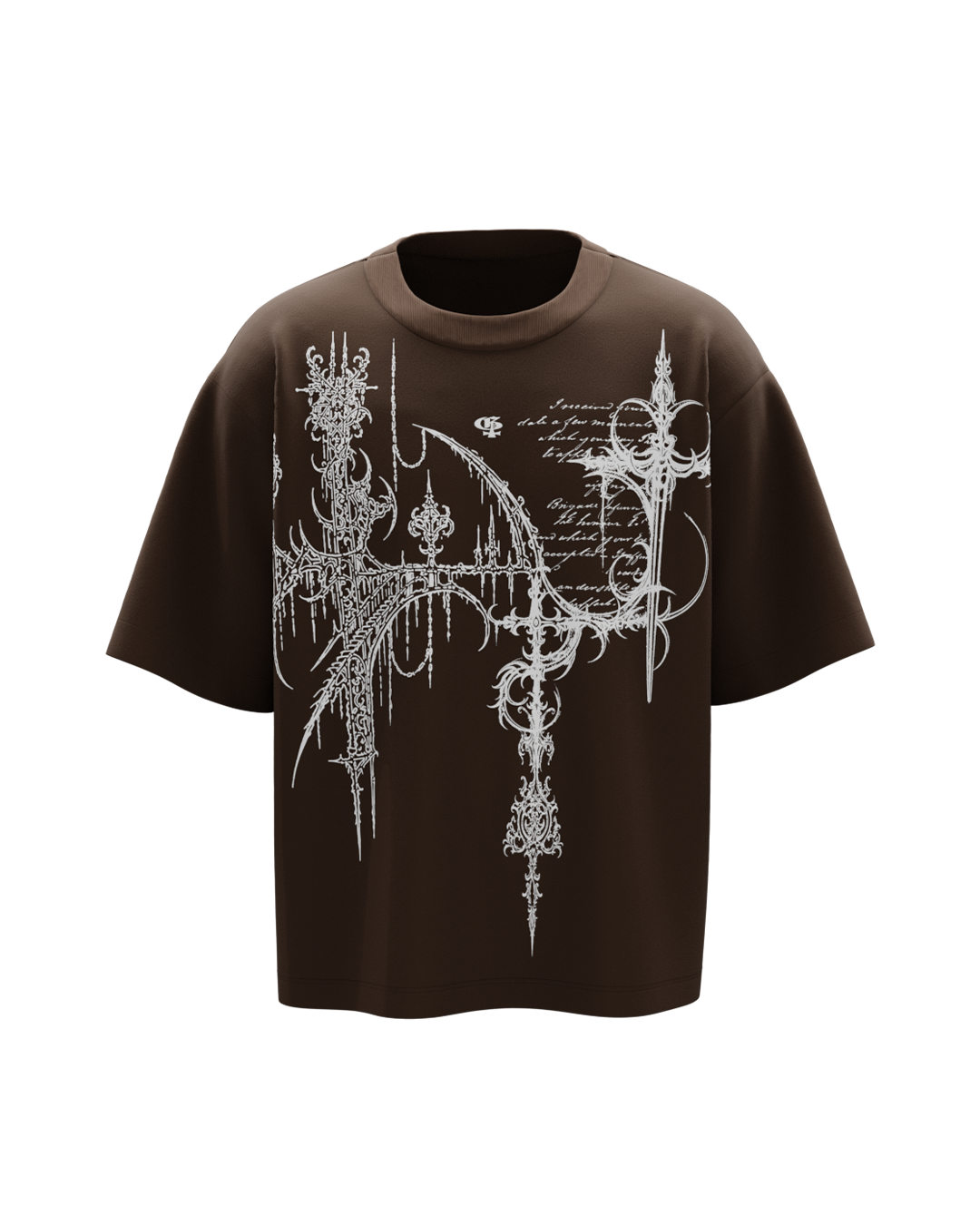 ivory-dark-brown-boxy-oversized-tshirt-genrage-1