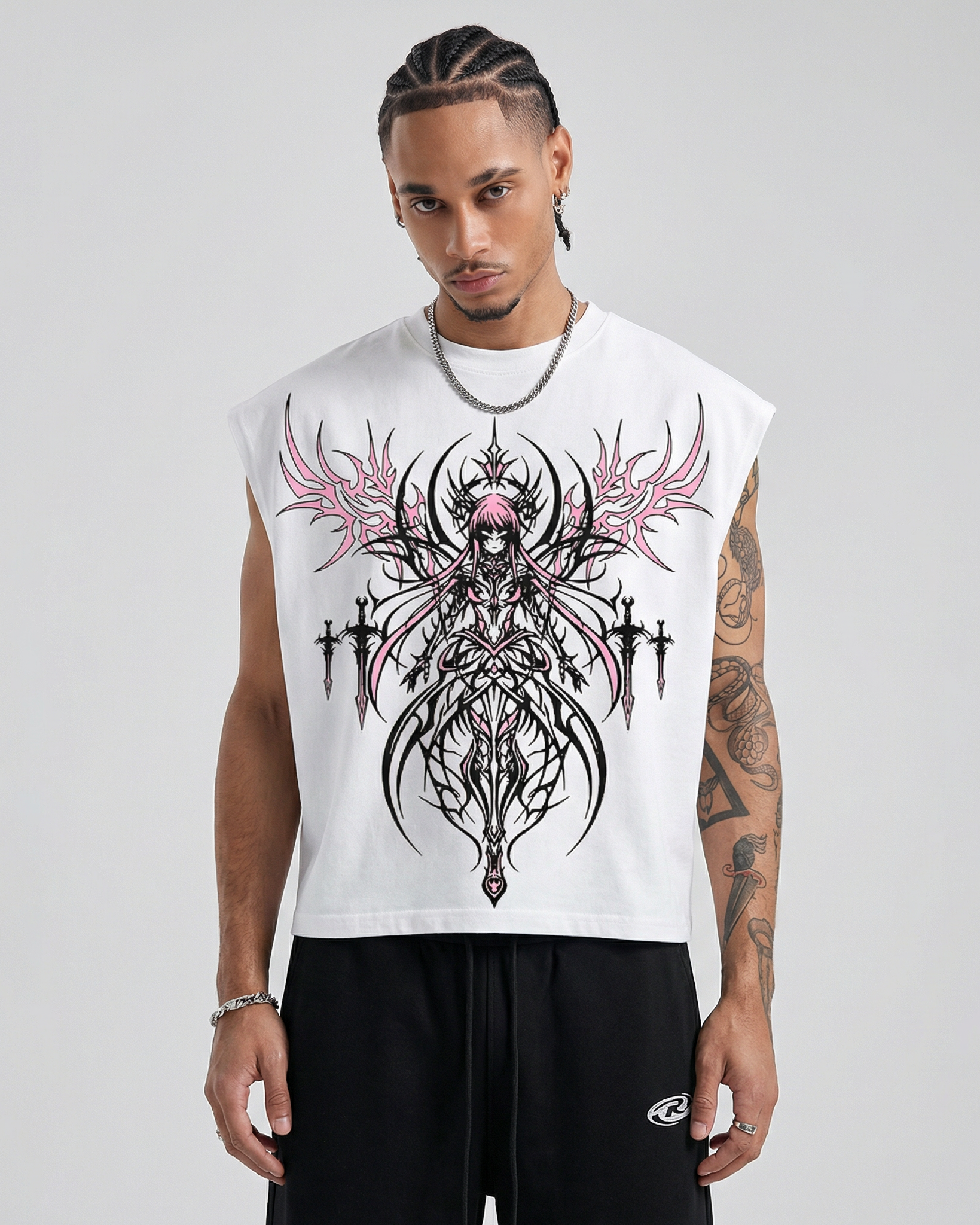 kayla-unisex-white-boxy-vest-genrage-2