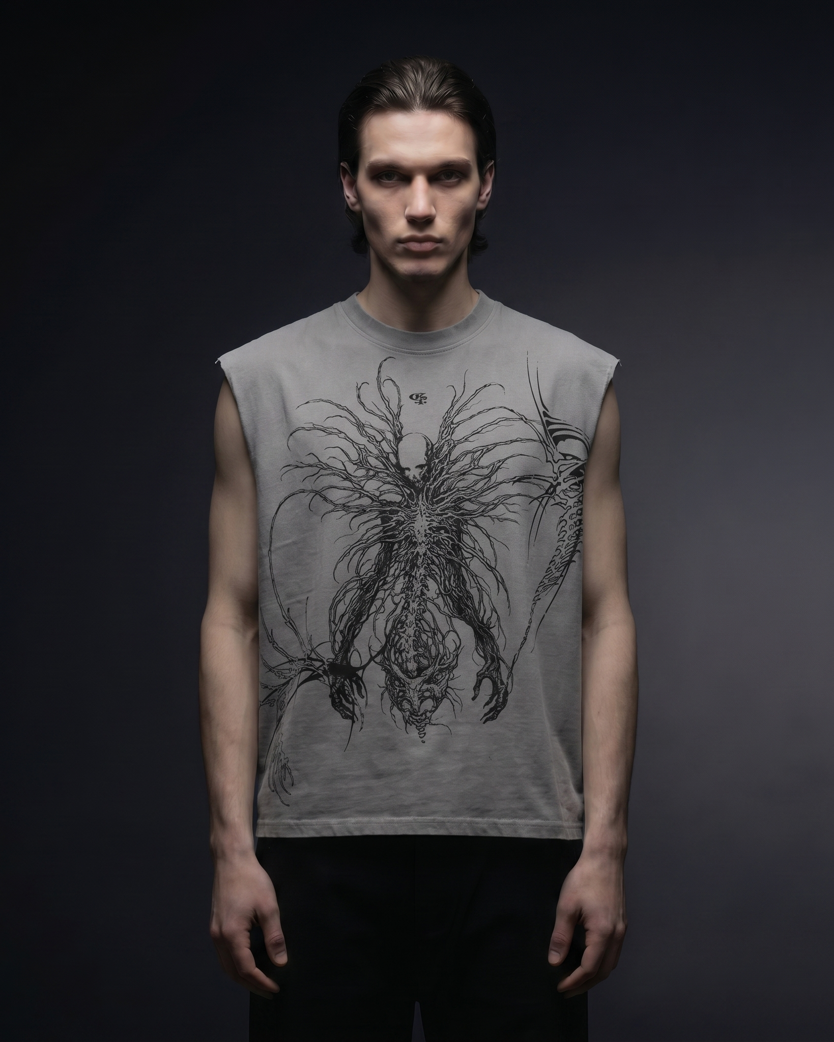 marrow-light-grey-boxy-unisex-vest-genrage-2