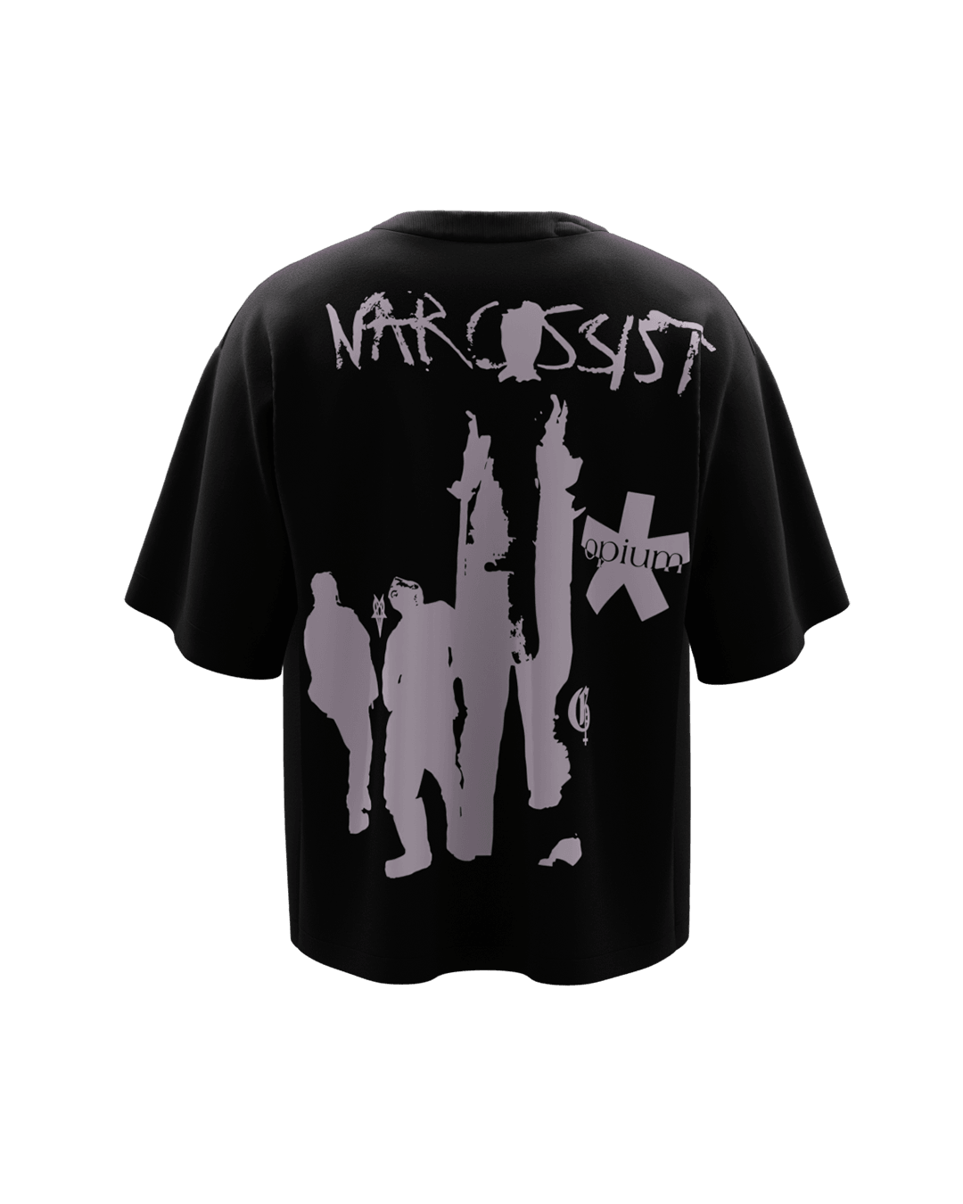 Narcissist Unisex Night Boxy Oversized Tshirt