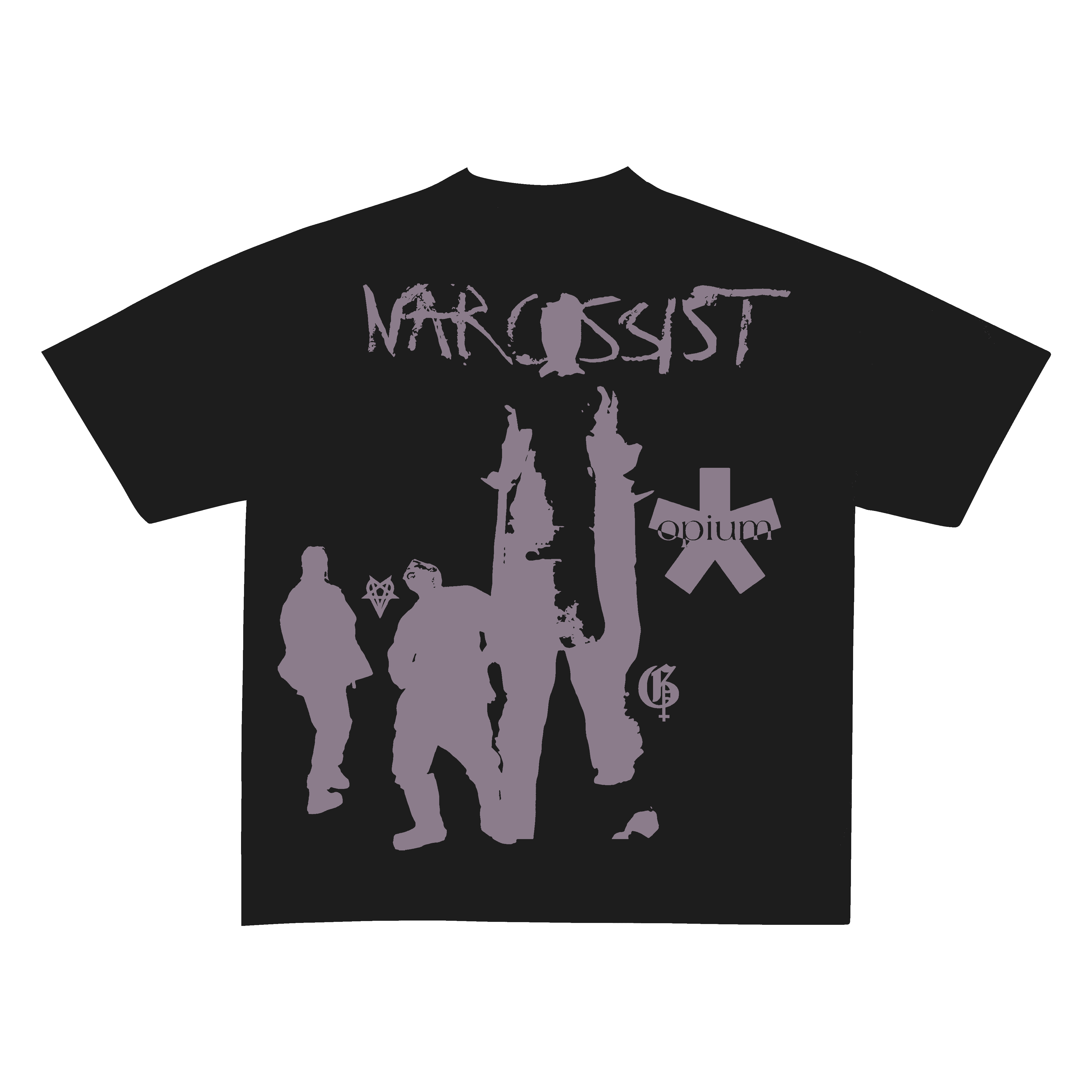 Narcissist Unisex Night Boxy Oversized Tshirt
