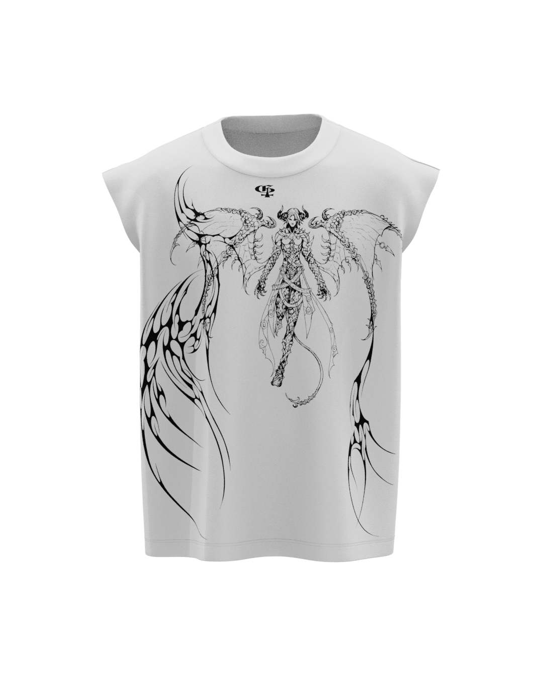 noctra-unisex-white-boxy-vest-genrage-1