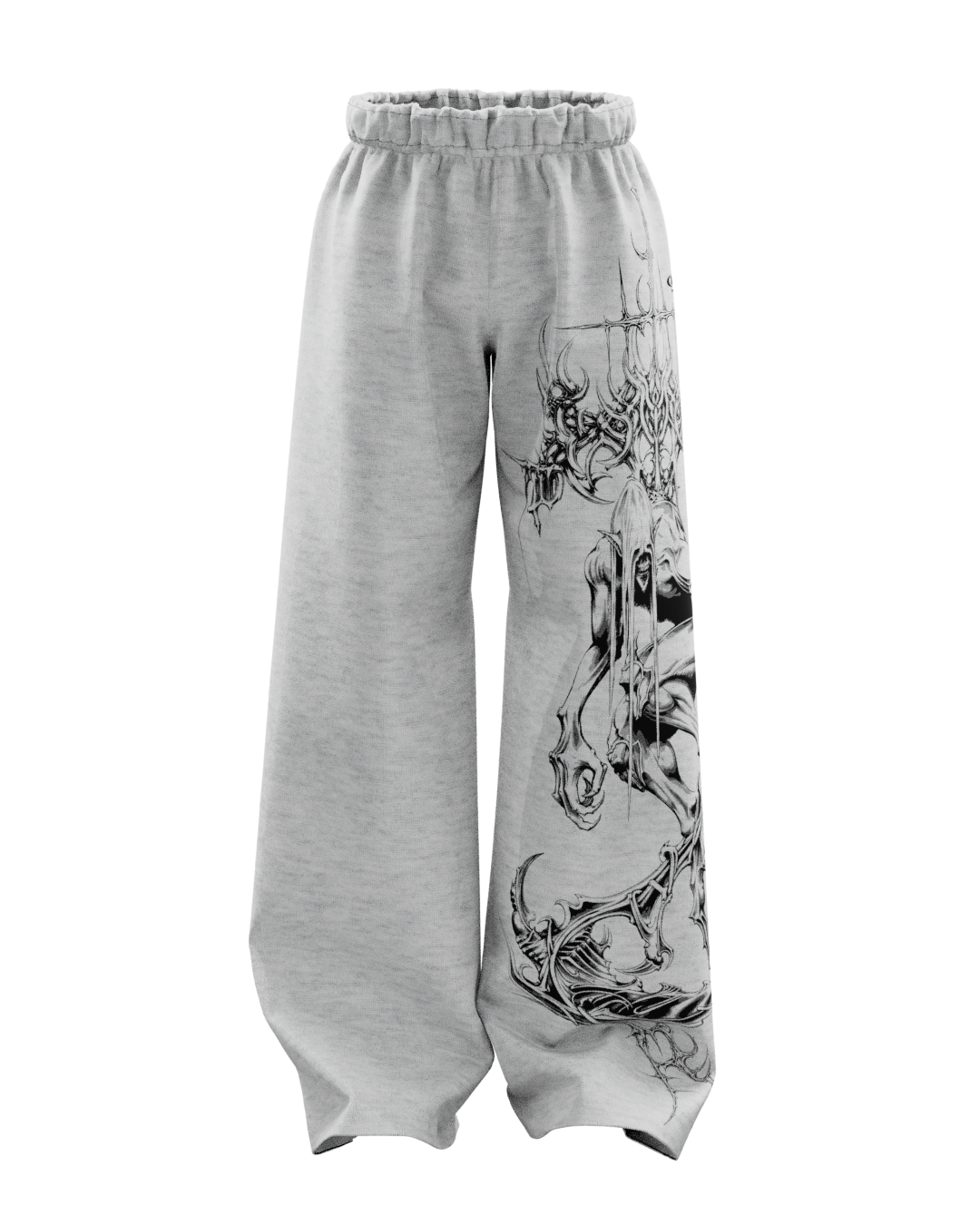 parasite-melange-unisex-straight-fit-baggy-pants-genrage-1