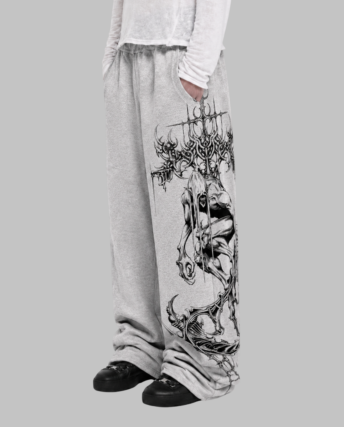 parasite-melange-unisex-straight-fit-baggy-pants-genrage-3