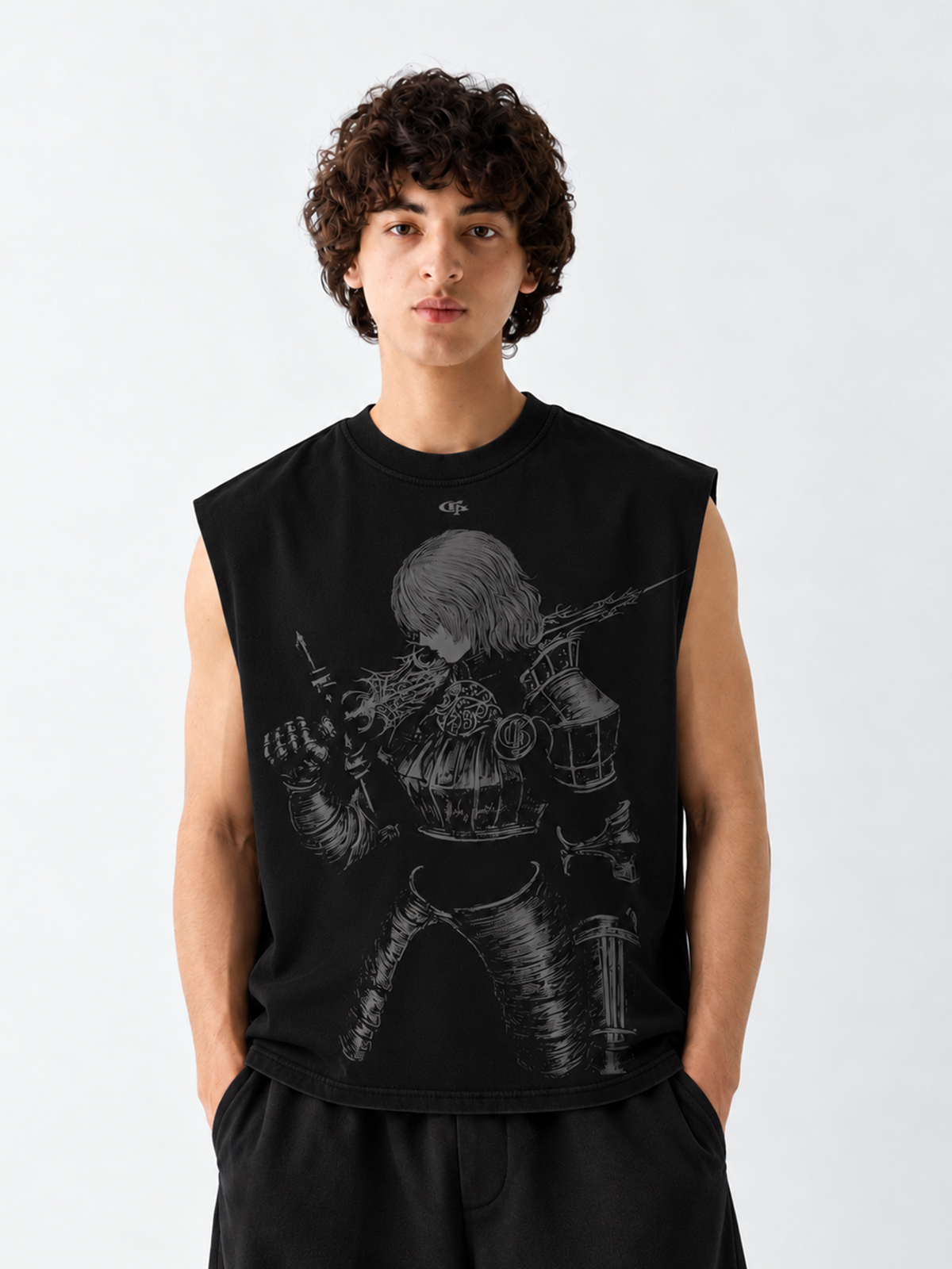 riot-black-boxy-unisex-vest-genrage-2