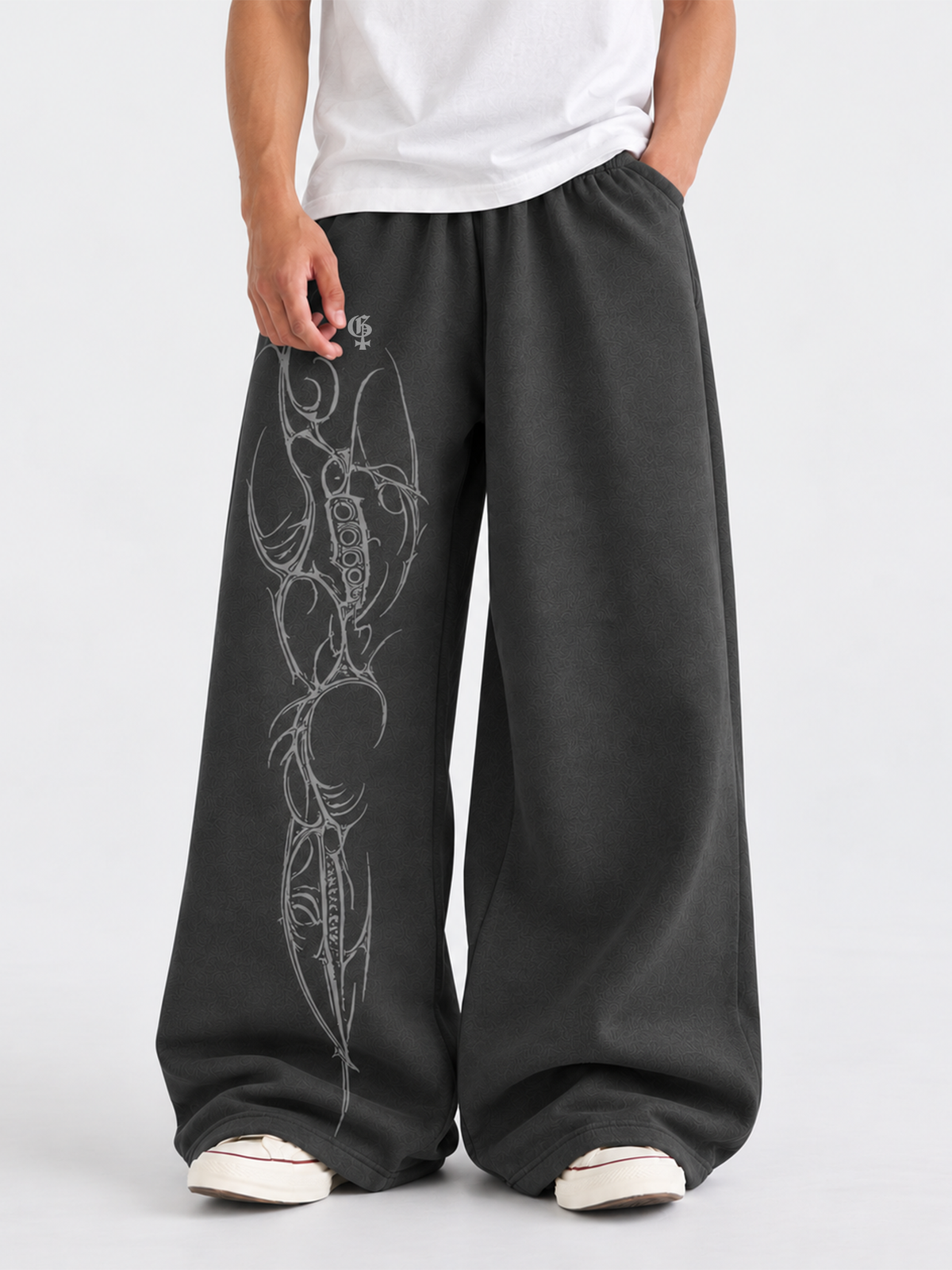 strix-dark-grey-unisex-straight-fit-baggy-pants-genrage-2