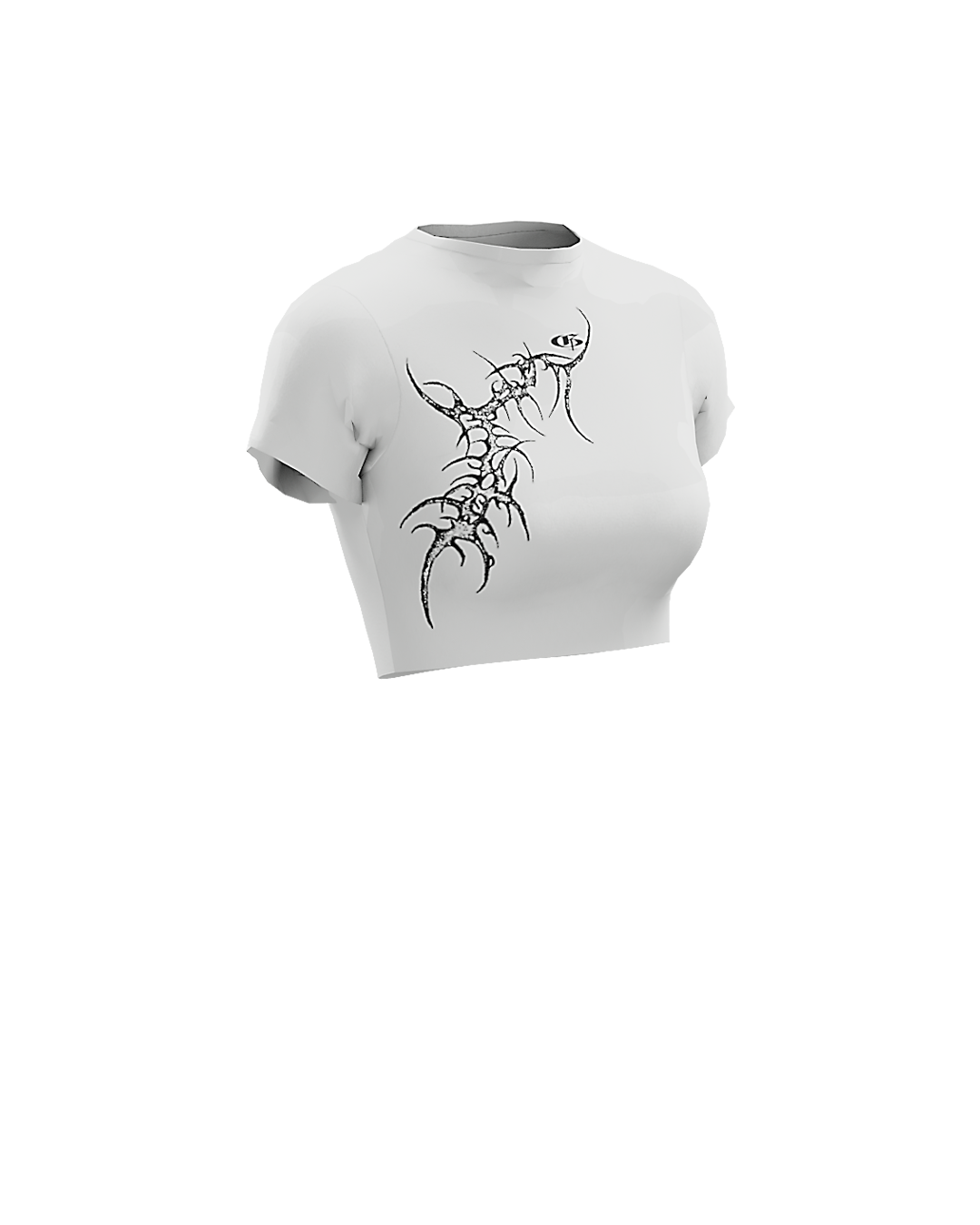 Hollow Women's Baby Tee