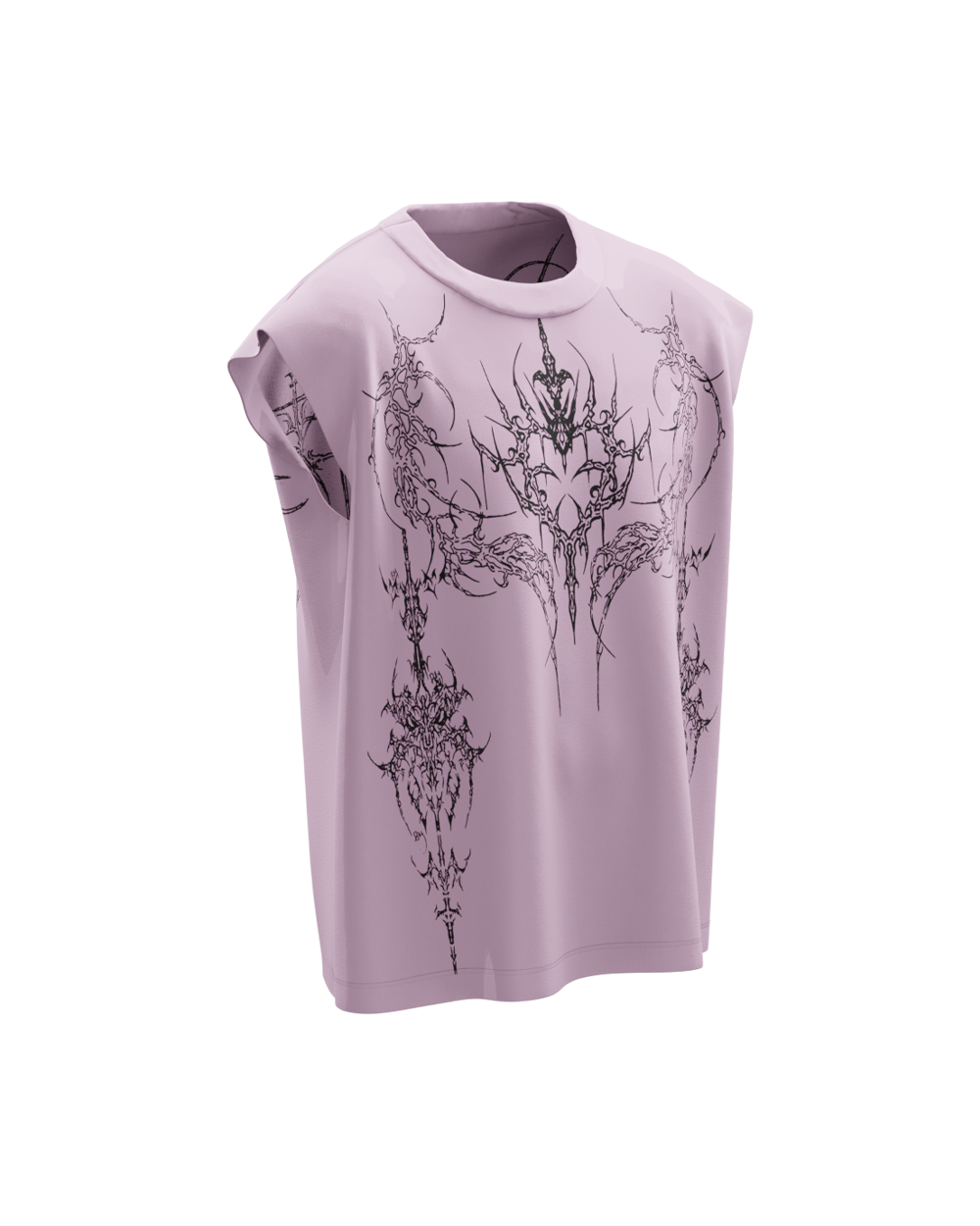 Demon Coral Unisex Boxy Vest