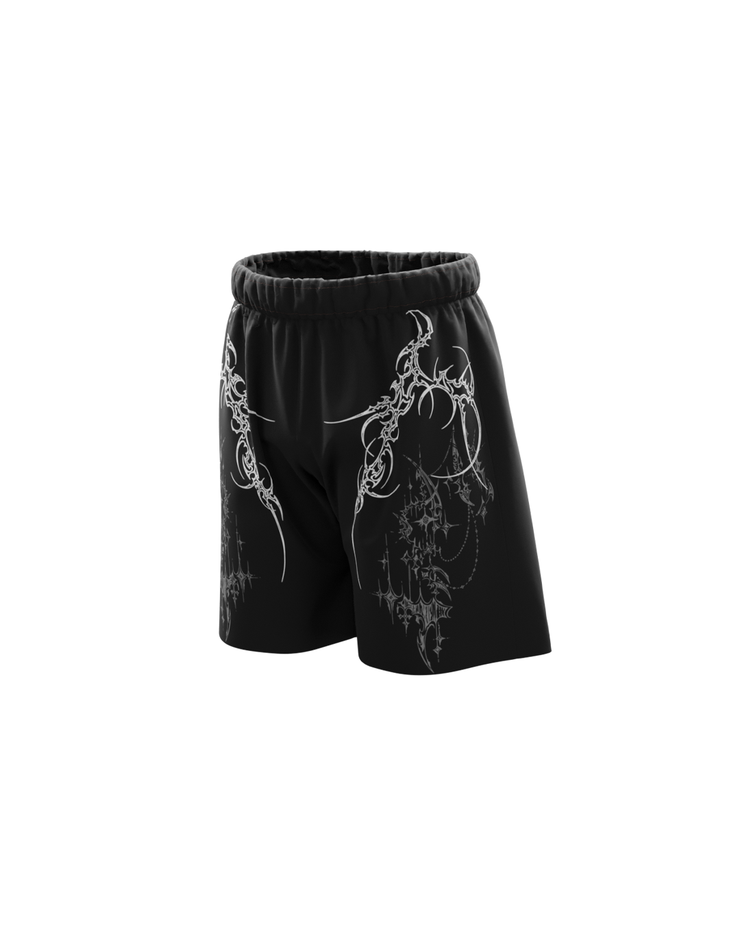 Sigil Black Unisex Shorts