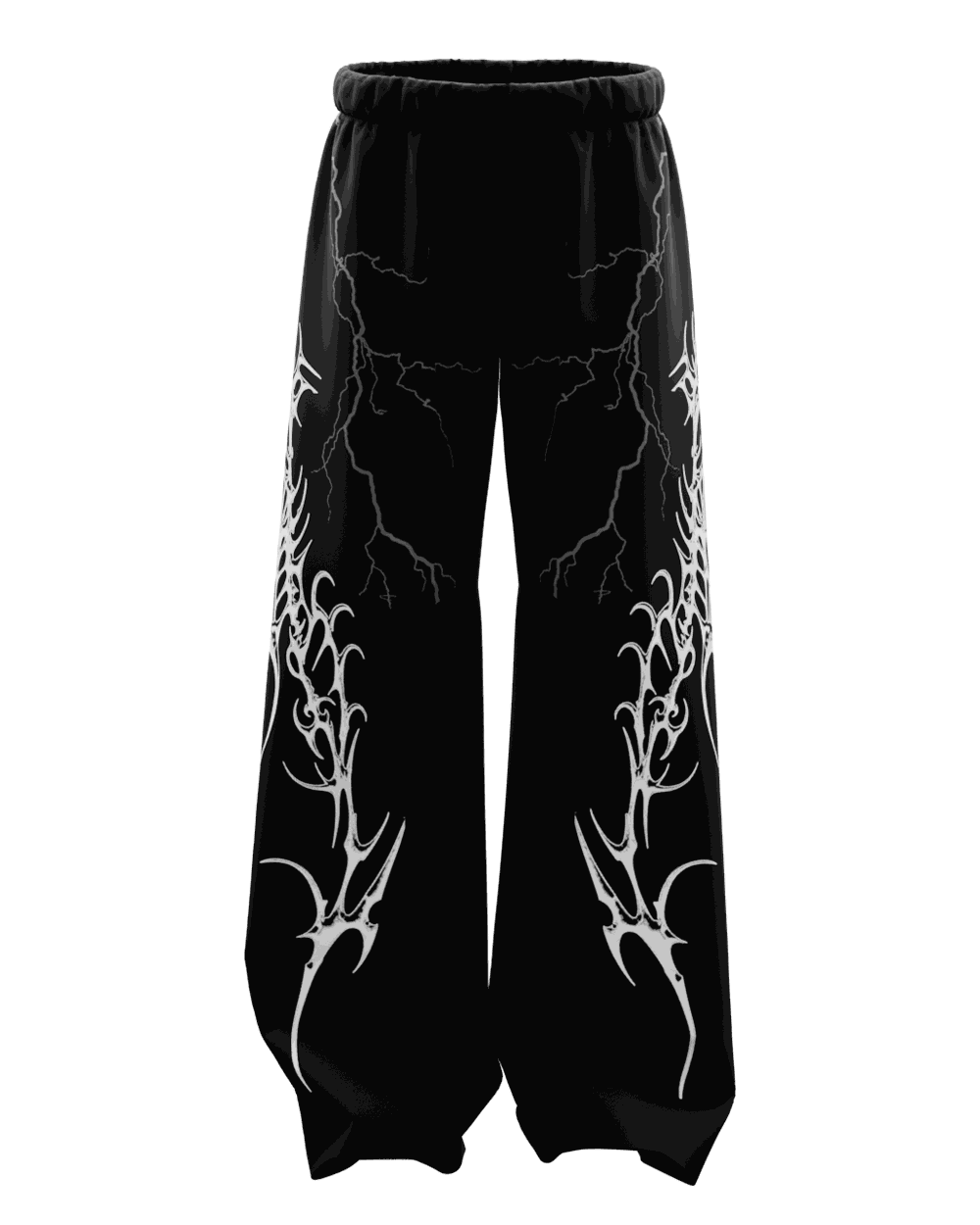 typhoon-black-unisex-straight-fit-baggy-pants-genrage-1