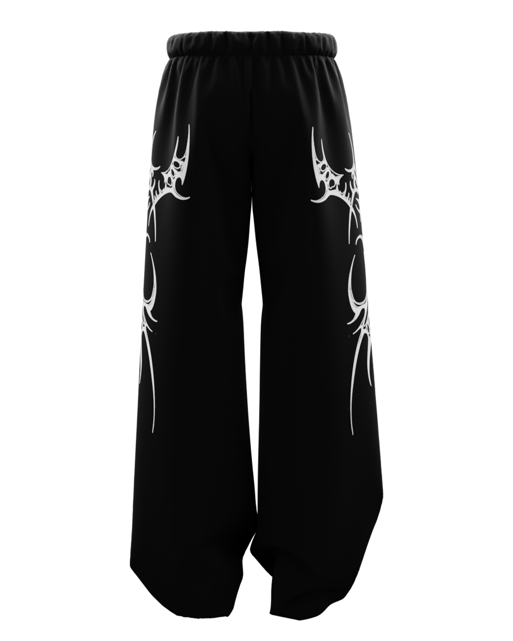 typhoon-black-unisex-straight-fit-baggy-pants-genrage-2