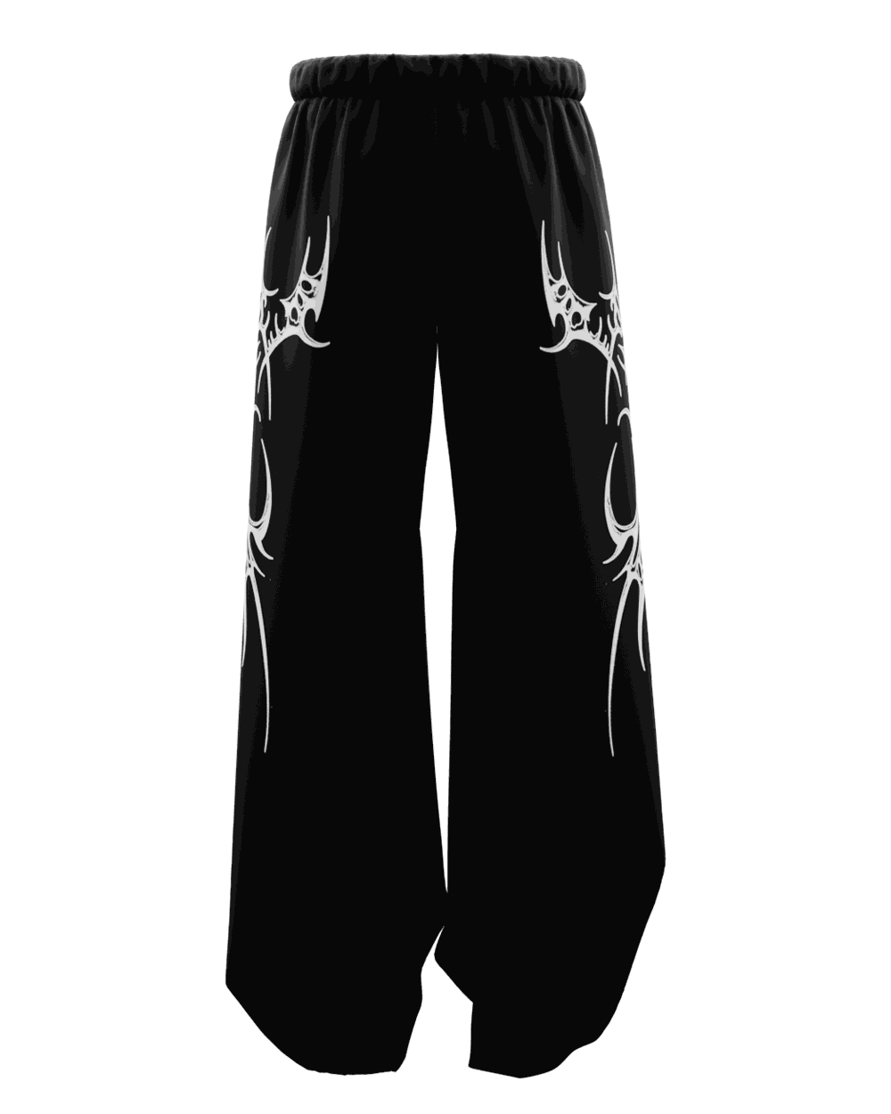 typhoon-black-unisex-straight-fit-baggy-pants-genrage-2