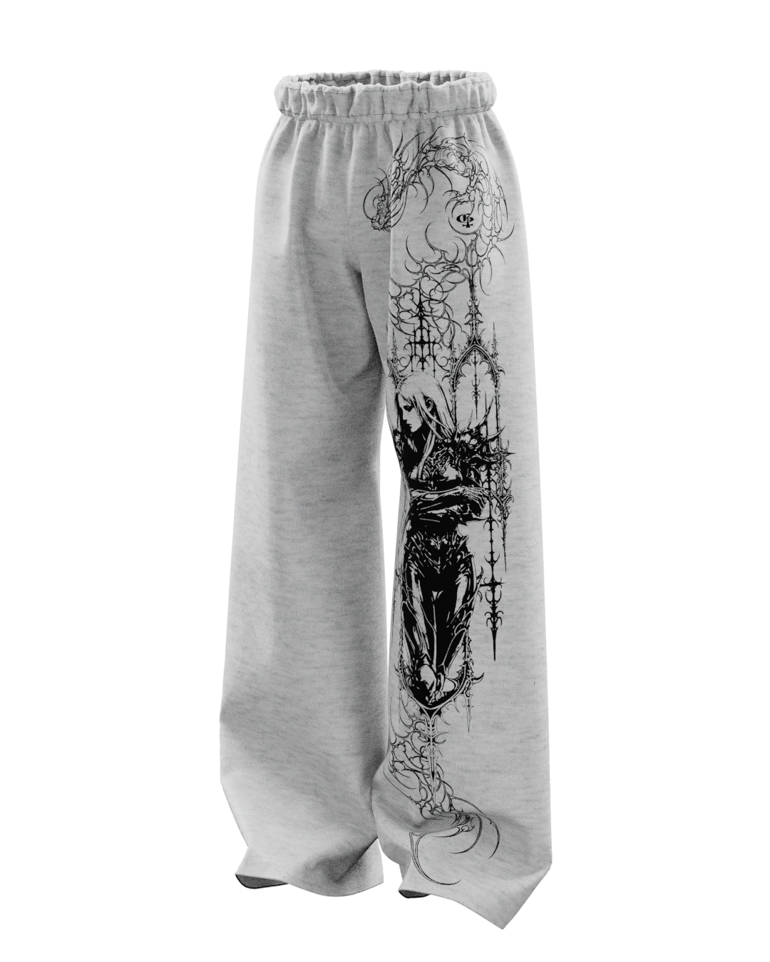 valkyrie-melange-unisex-straight-fit-baggy-pants-genrage-2