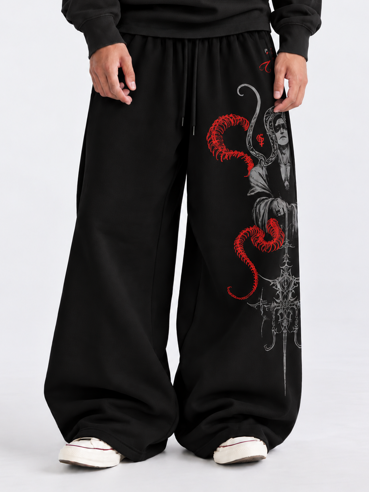 venin-unisex-straight-fit-baggy-pants-genrage-2