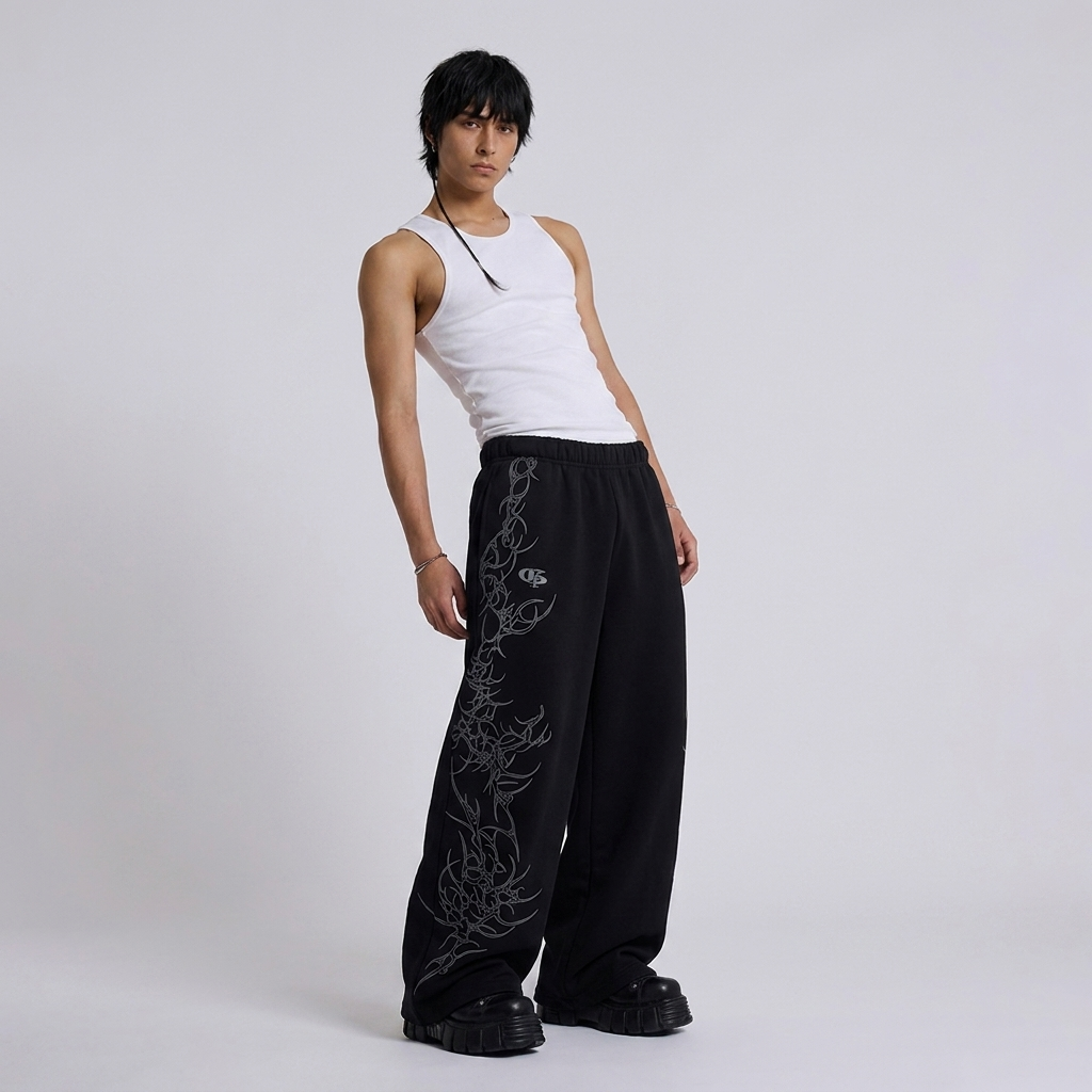 Xyden Unisex Straight Fit Baggy Pants