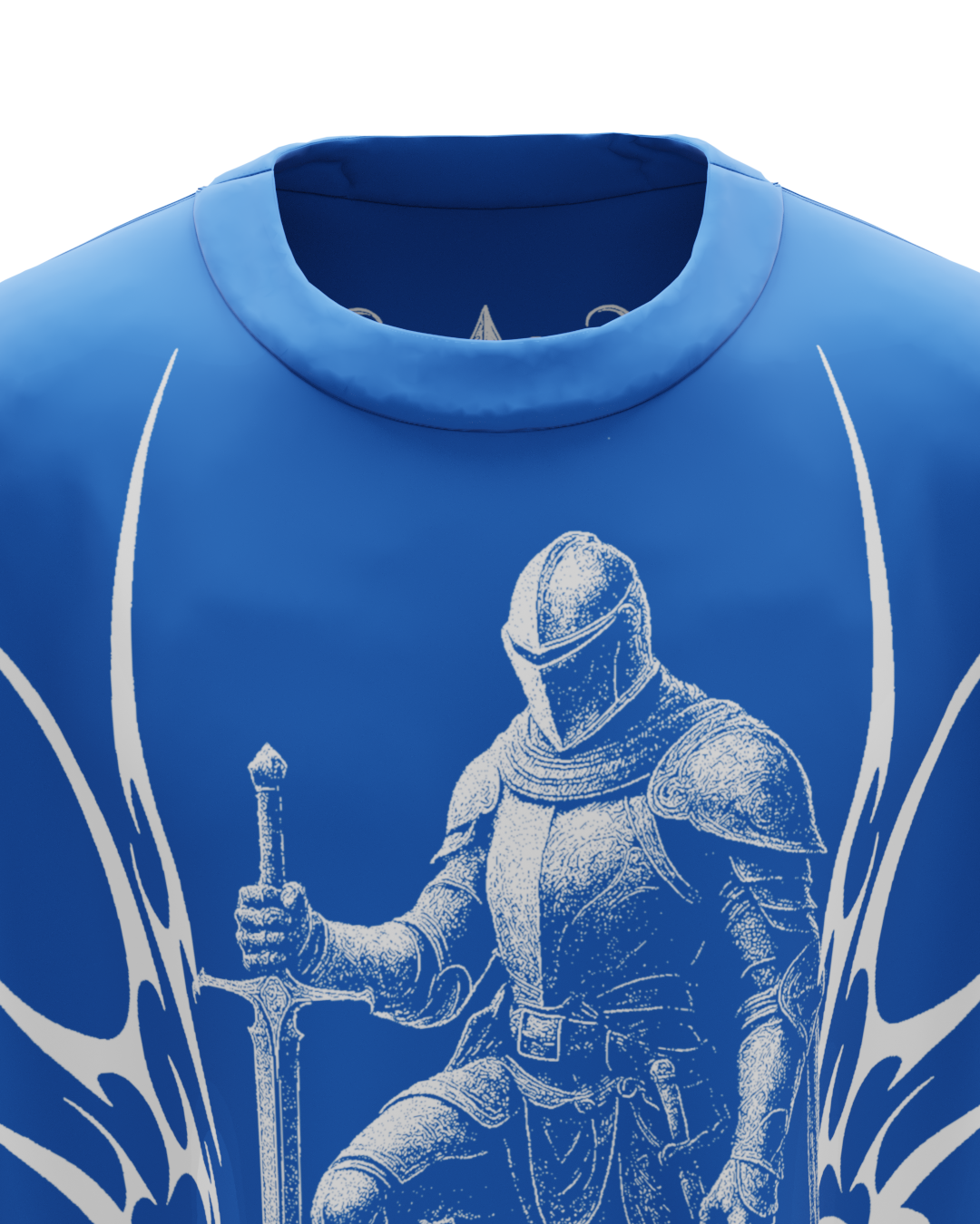 Mortal Royal Blue Boxy Unisex Vest