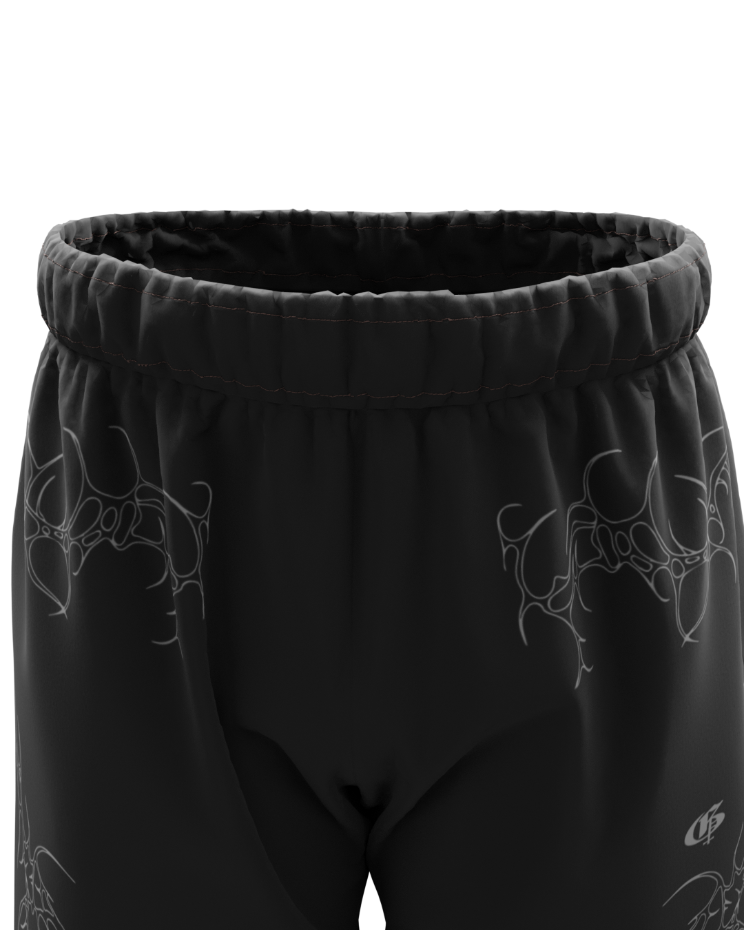 Drift Black Unisex Shorts