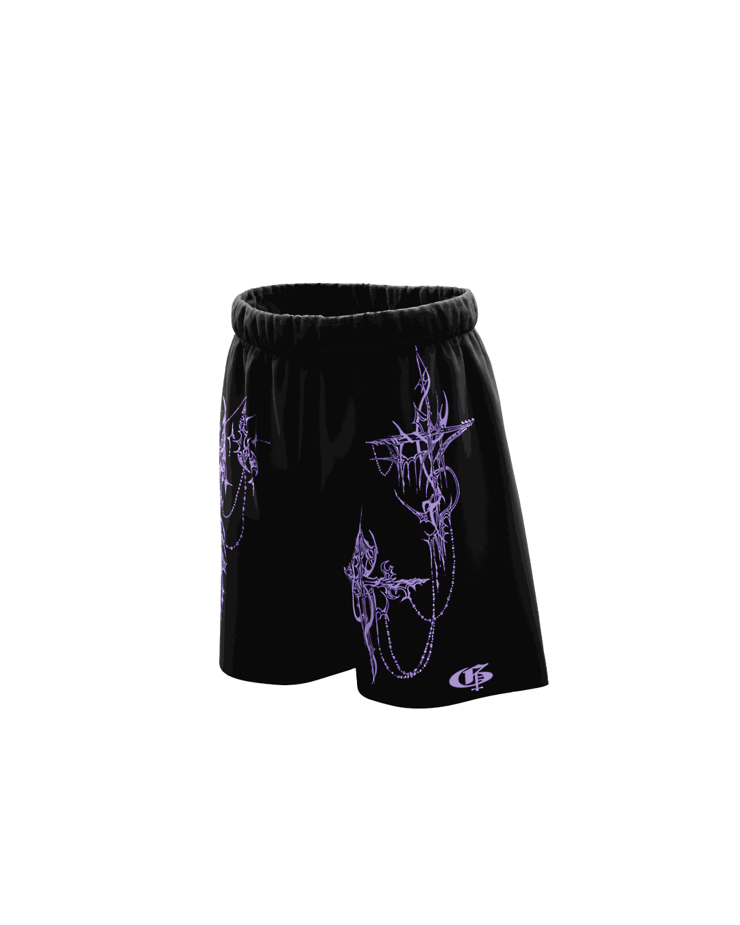 zyra-black-unisex-shorts-genrage-4