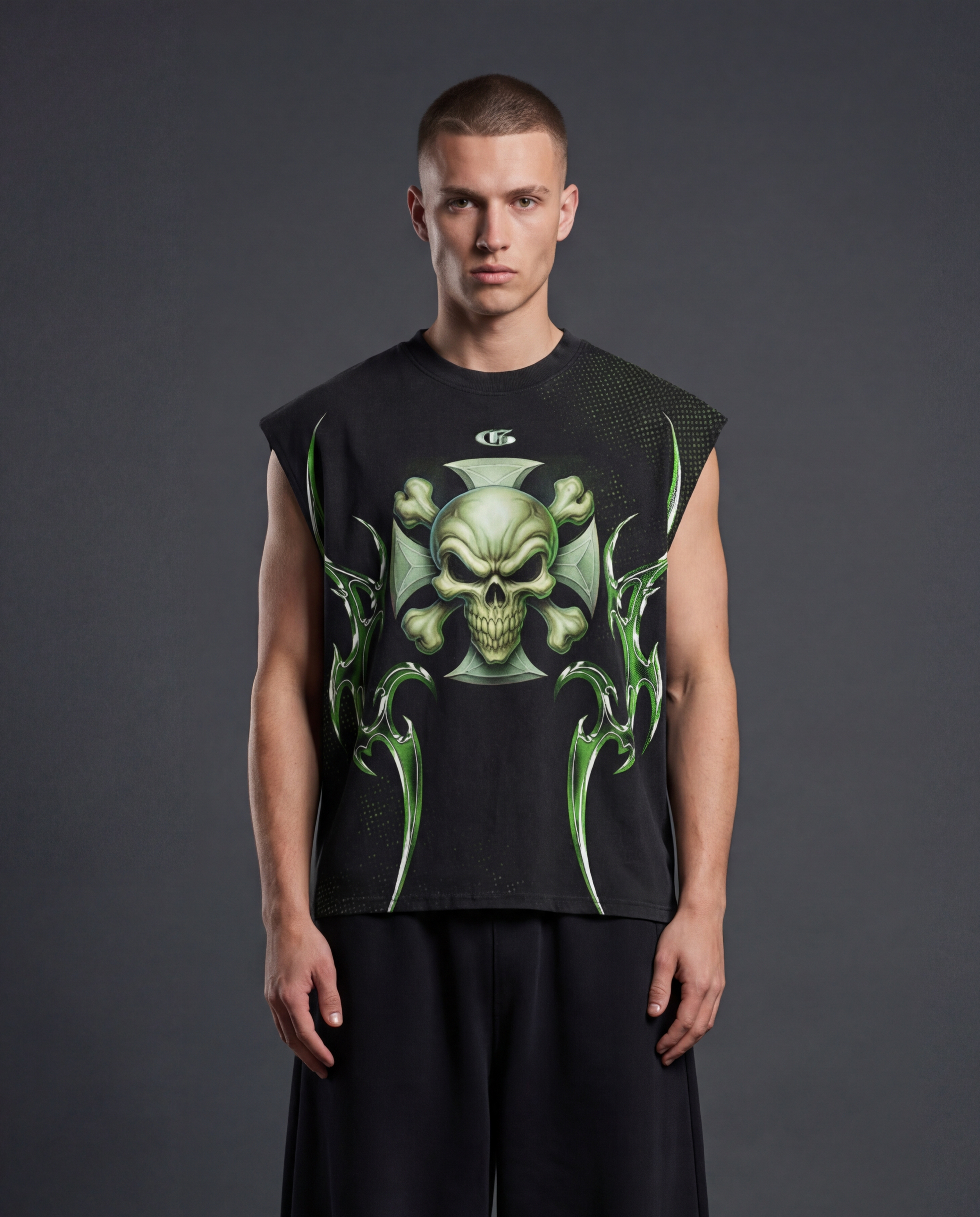 Tomb Unisex Jersey Sleeveless Vest