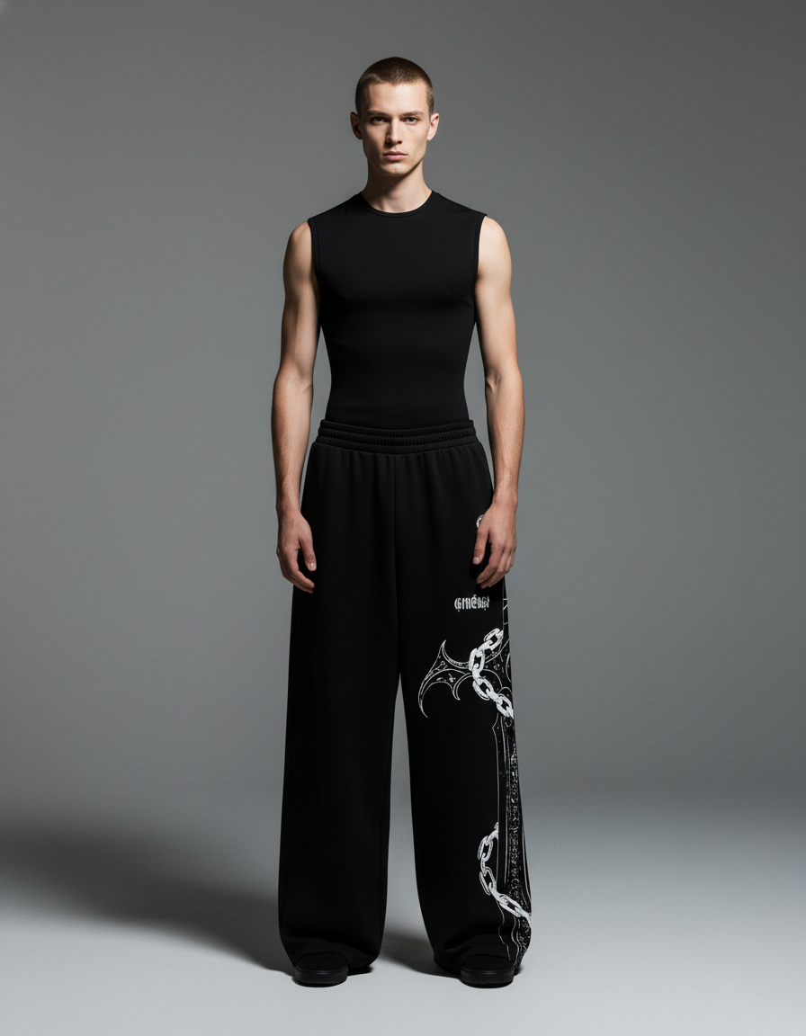 Katana Unisex Straight Fit Baggy Pants