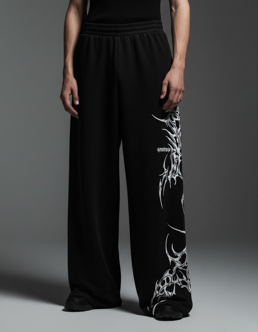 Renaissance Unisex Straight Fit Baggy Pants