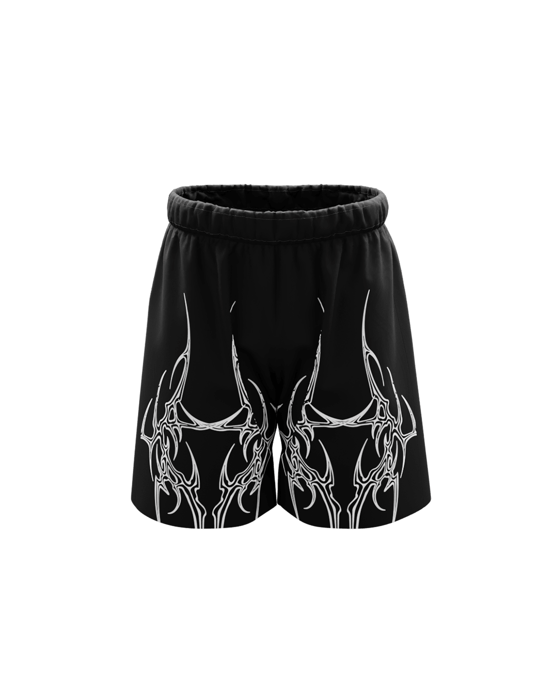 Mini-Mutation Unisex Black Shorts - GENRAGE