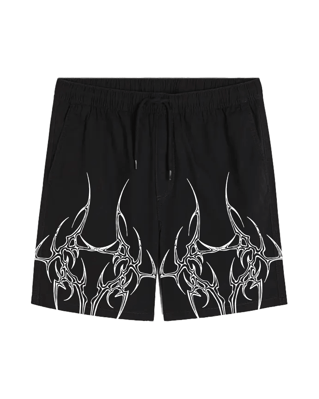 Mini-Mutation Unisex Black Shorts - GENRAGE