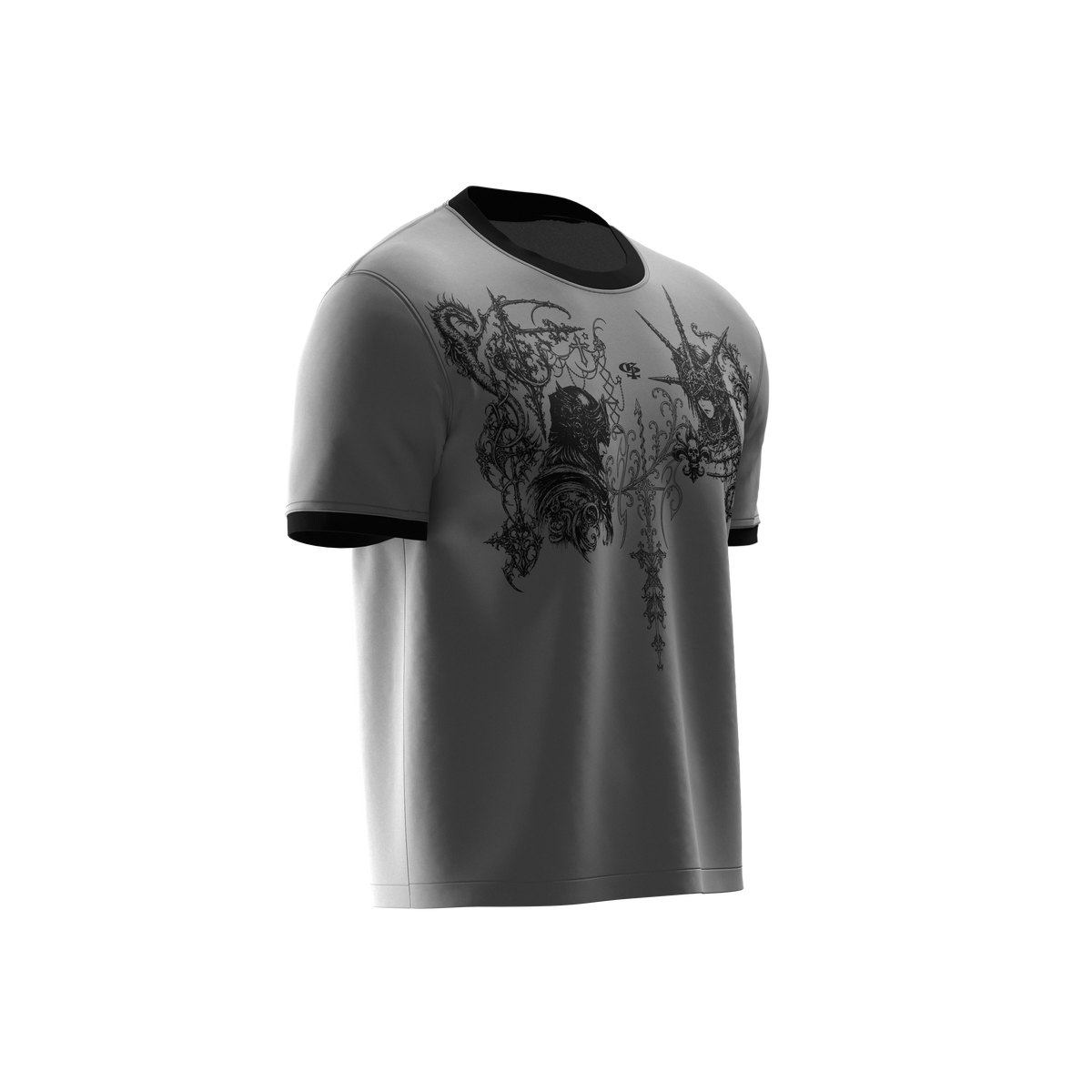 Fate Grey Ringer Tshirt