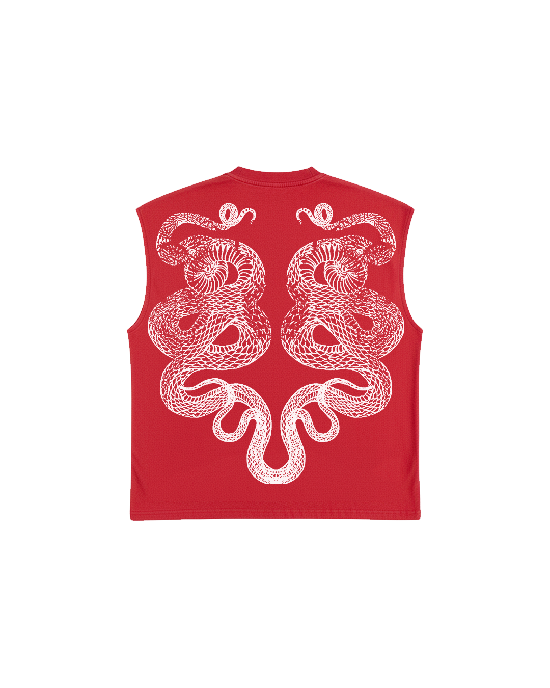 Gnarl Red Boxy Unisex Vest