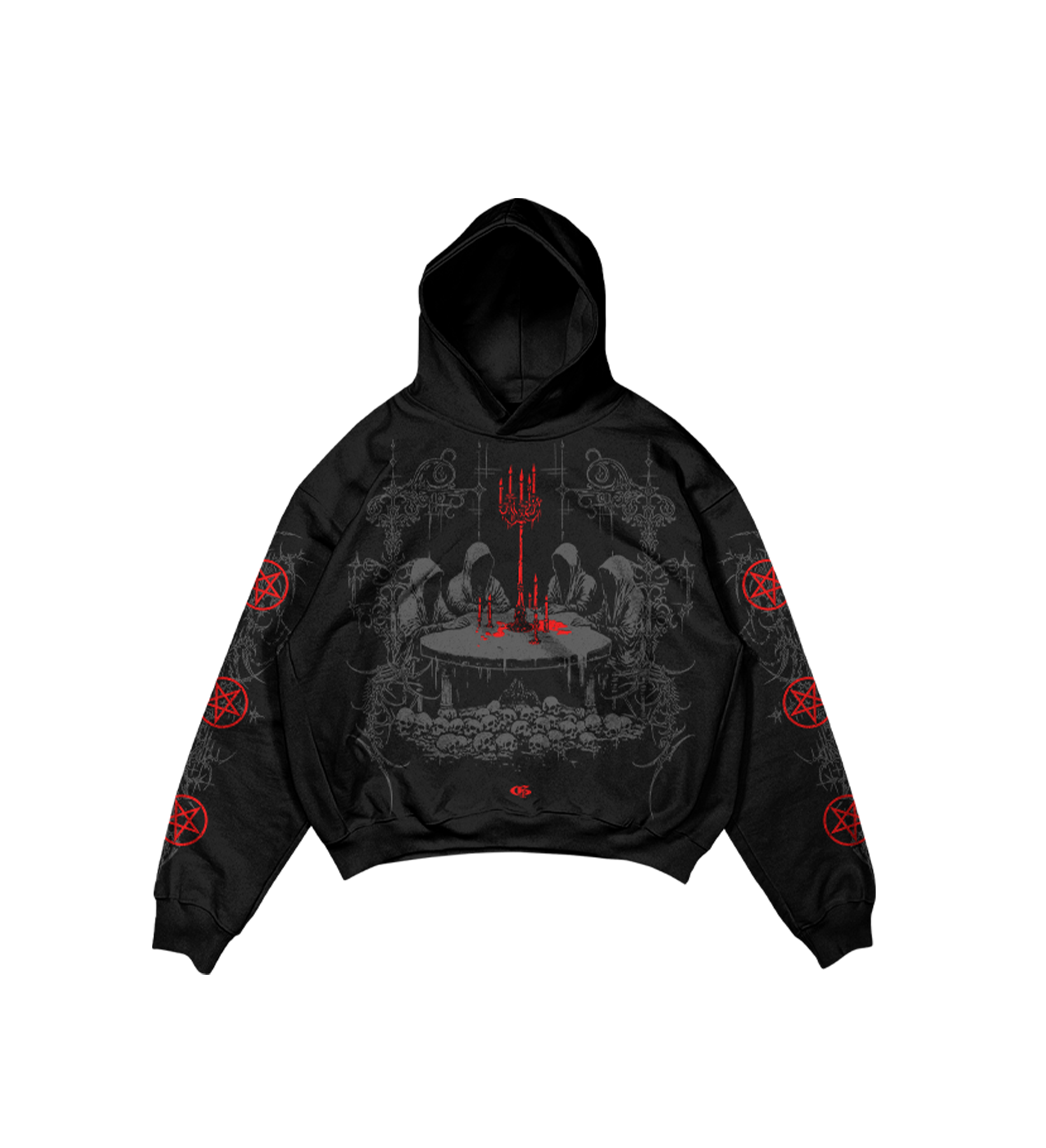 Ritual Black Boxy Oversized Hoodie [PRE-ORDER]
