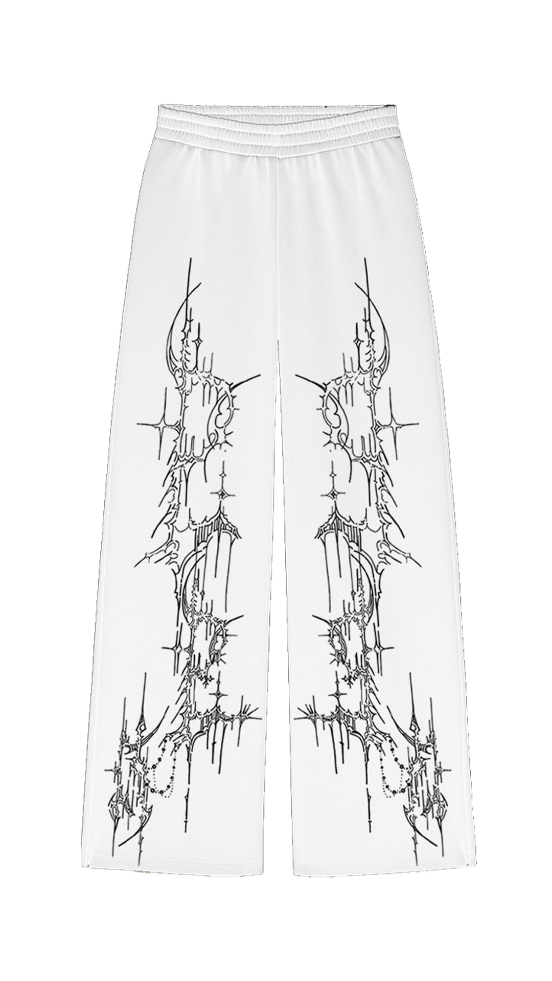 Crystal Sigilborn Unisex Straight Fit Baggy Pants