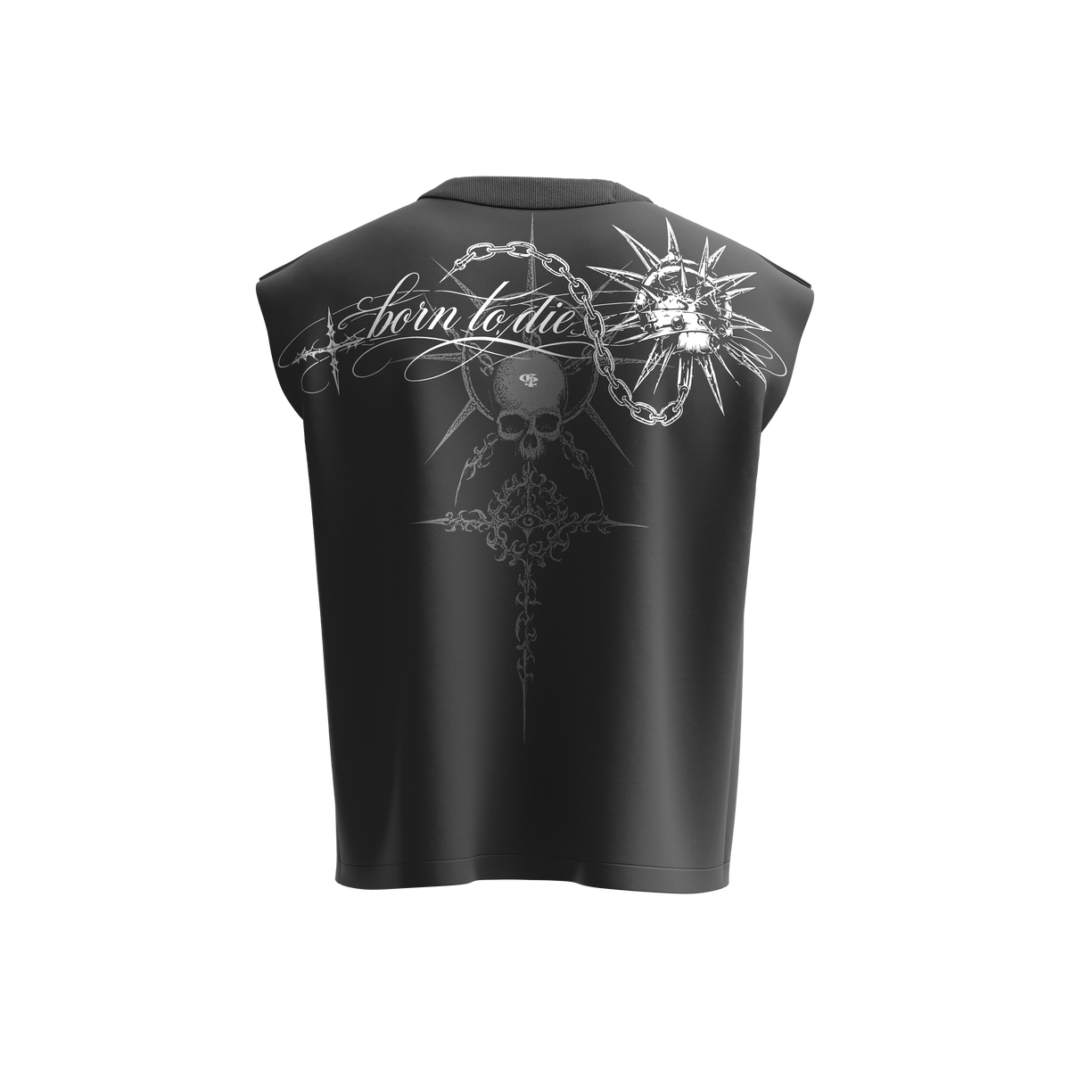 Mrityu Dark Grey Vest