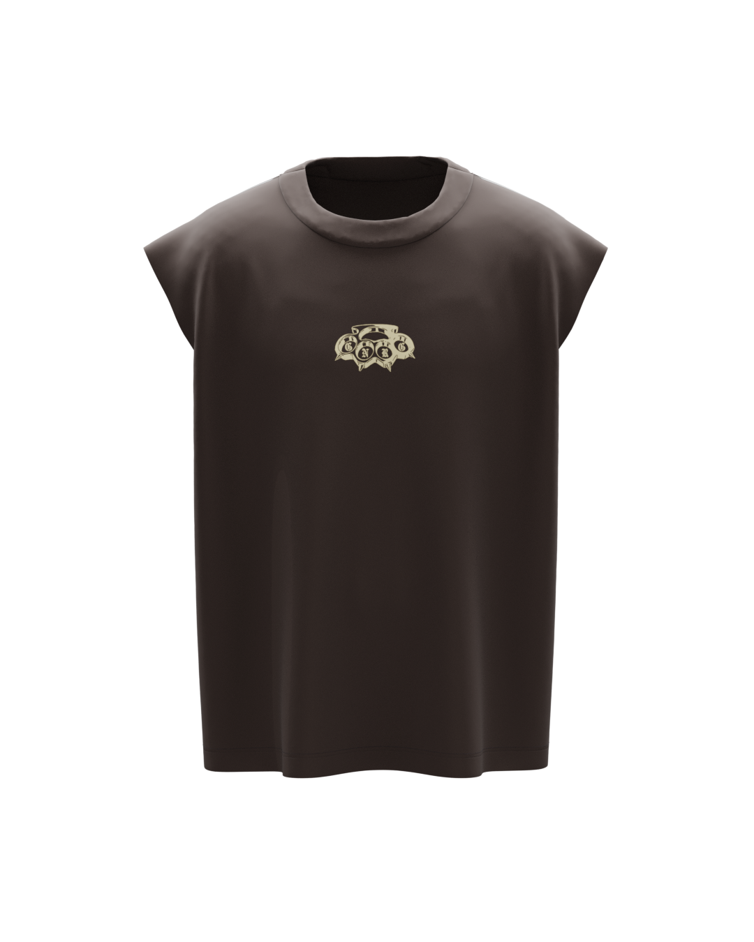 Basic Brown Genrage Unisex Vest
