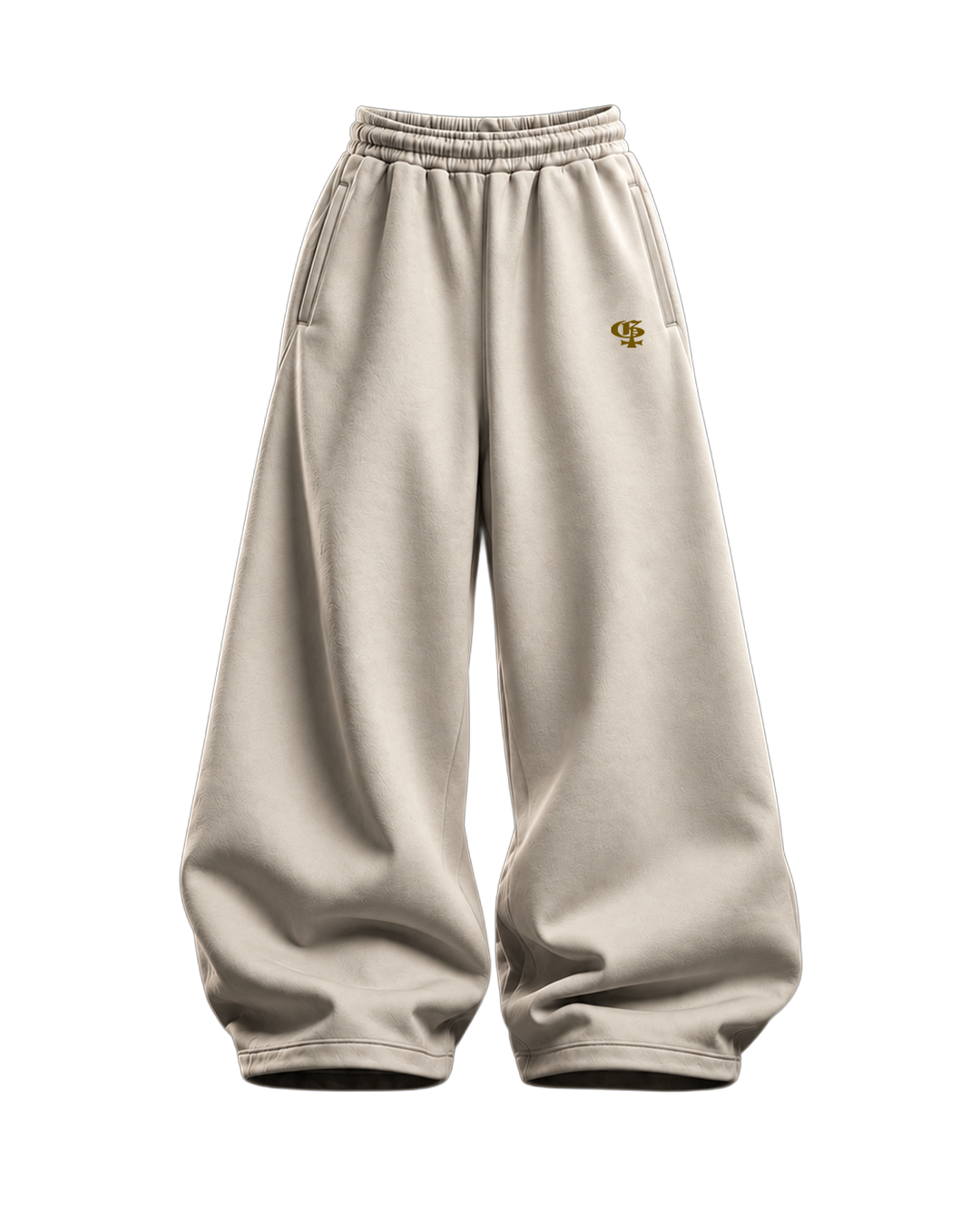 Basic Beige Baggy Pants