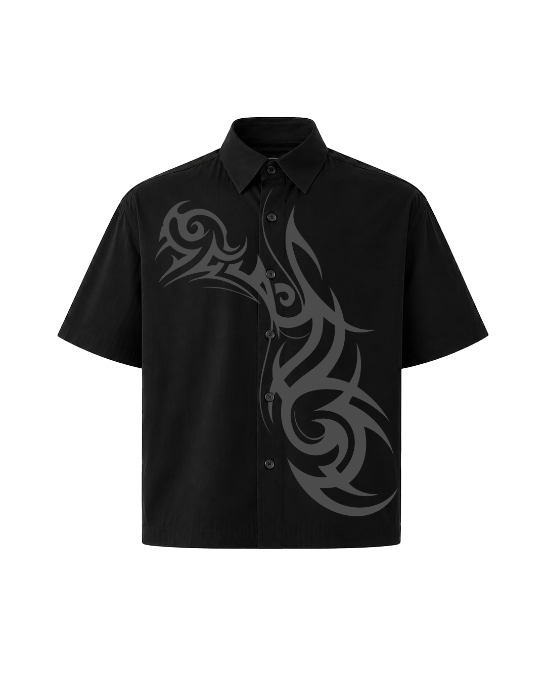 Vanta Black Boxy Shirt