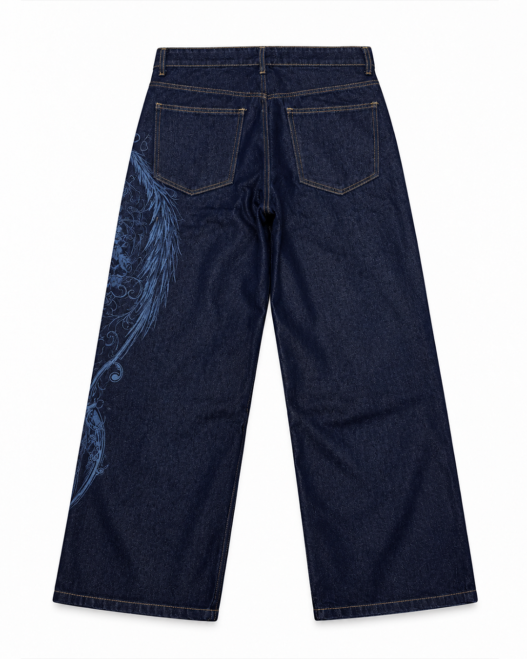 Mia Blue Baggy Raw Denim