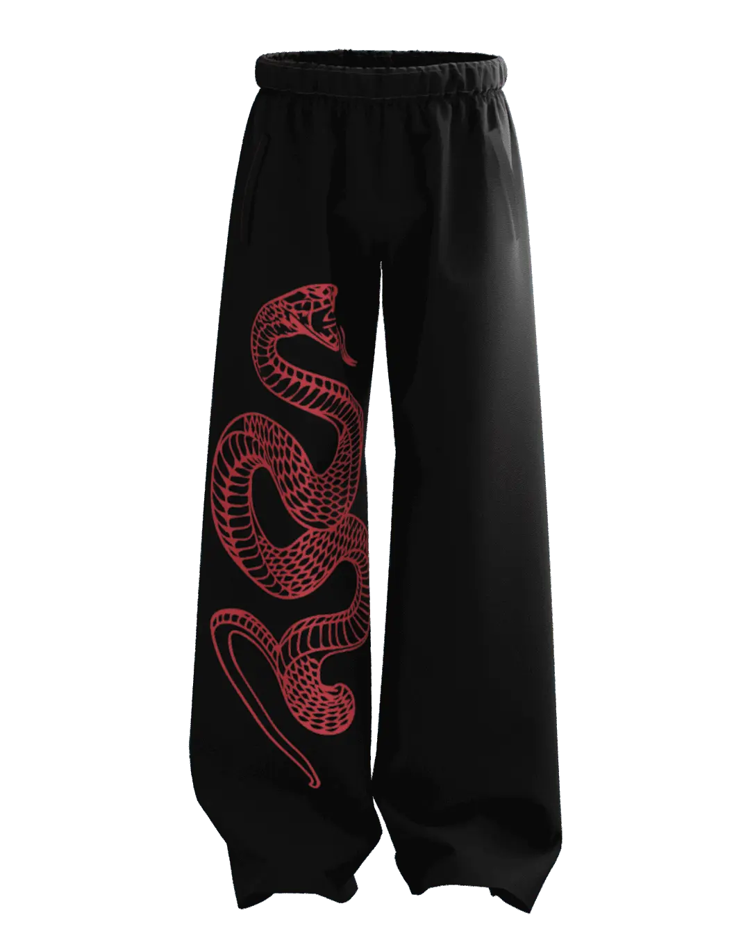 Pythonic Unisex Straight Fit Baggy Pants