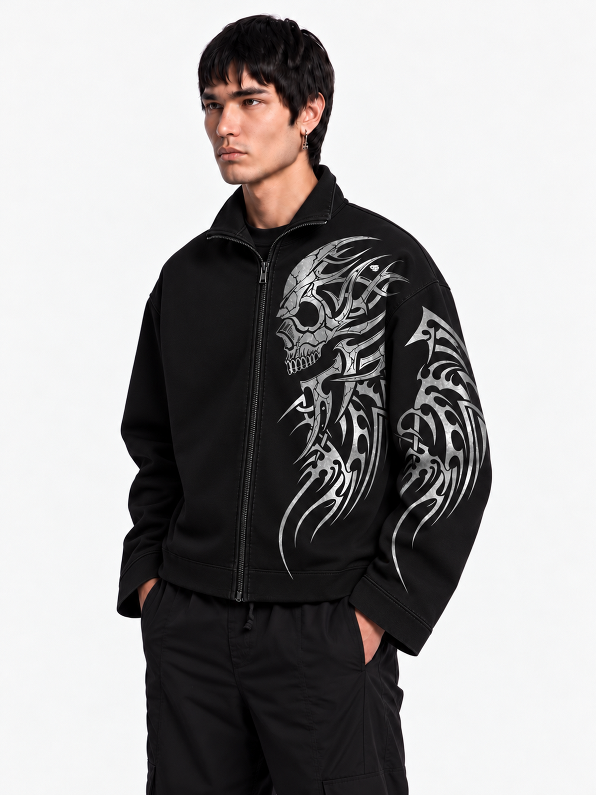 Lunaris Black Boxy Jacket