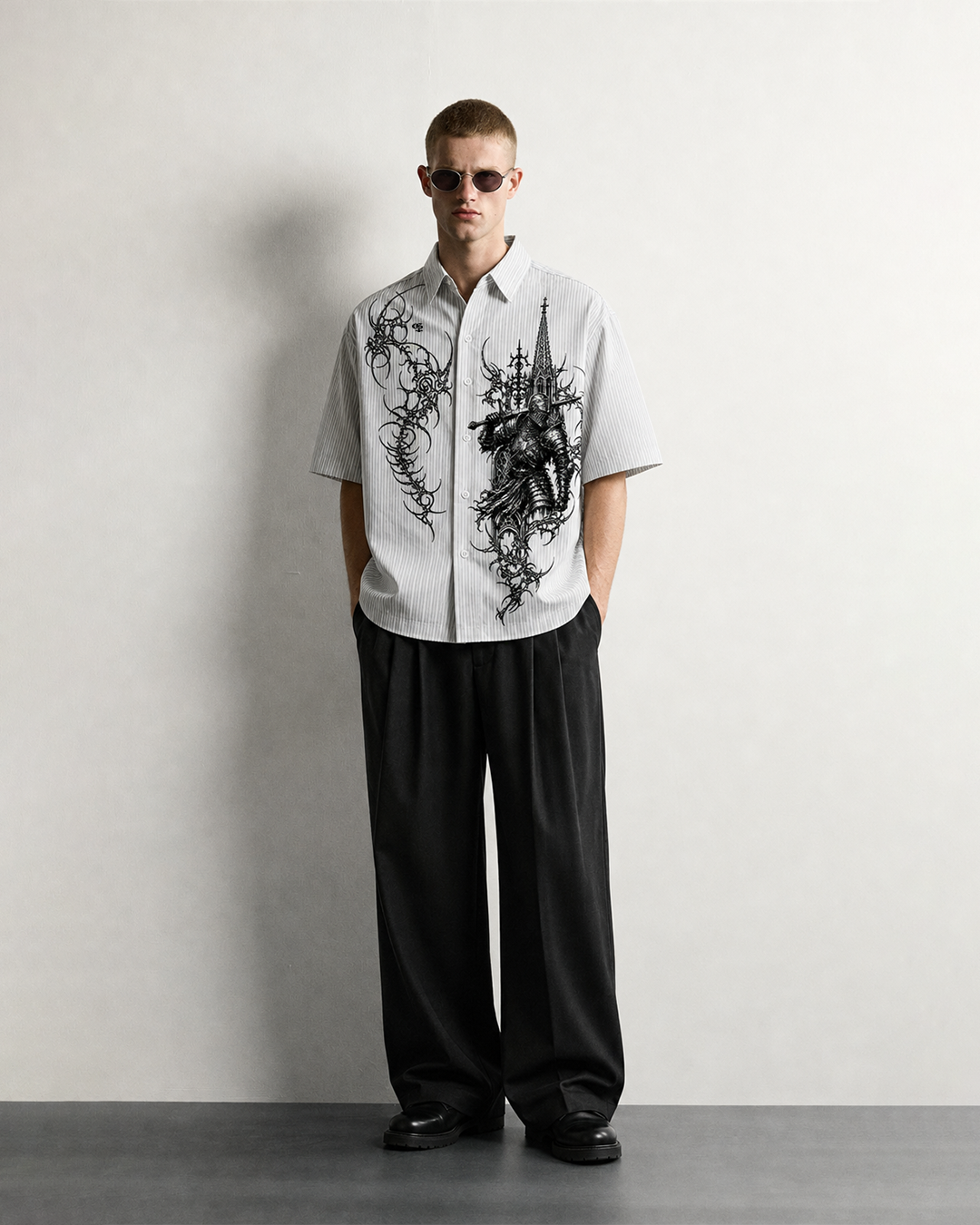 Sanctum Grey Boxy Shirt